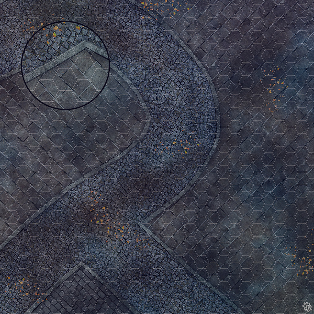 Mats by Mars: London Fog Tabletop Wargaming Play Mat