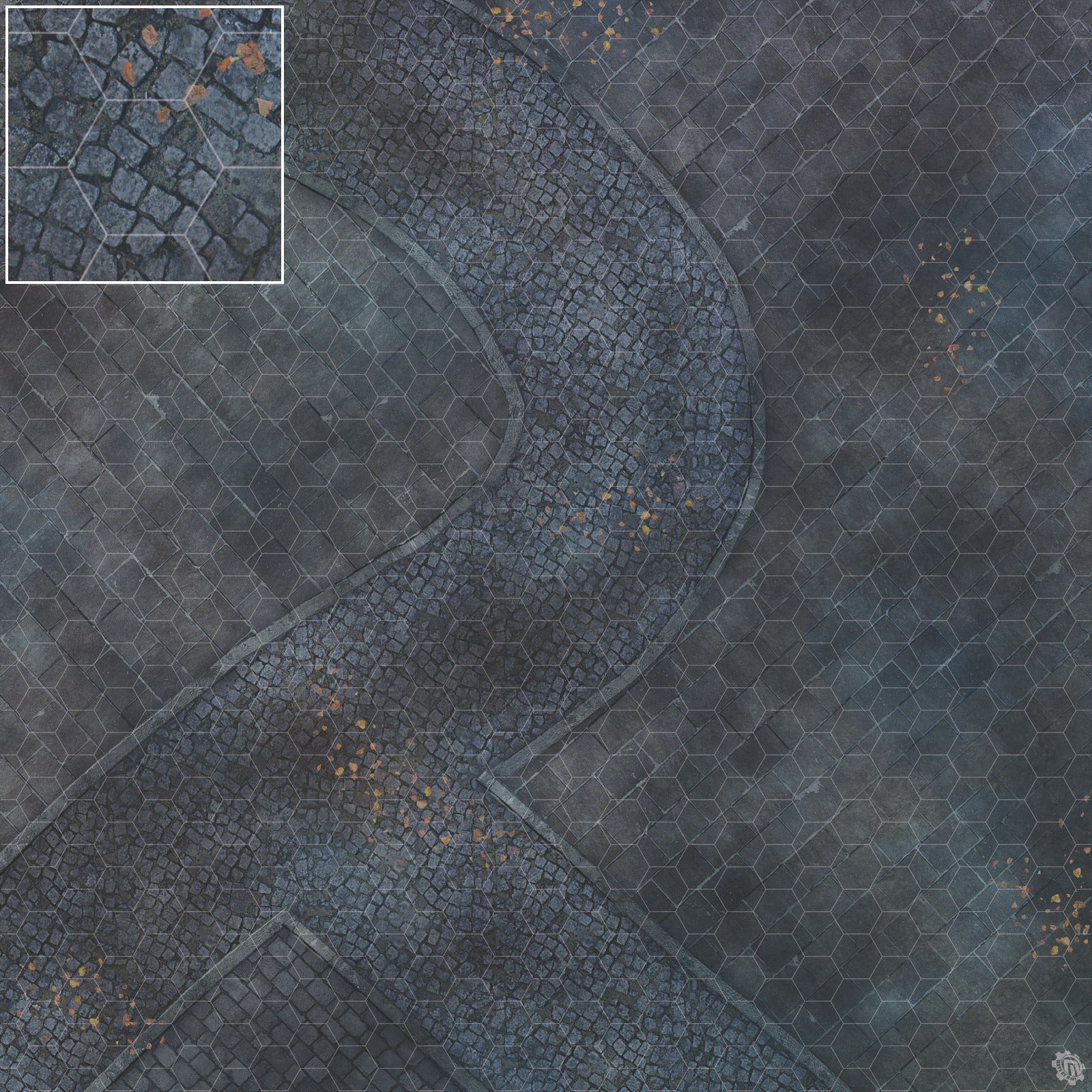 Mats by Mars: London Fog Tabletop Wargaming Play Mat