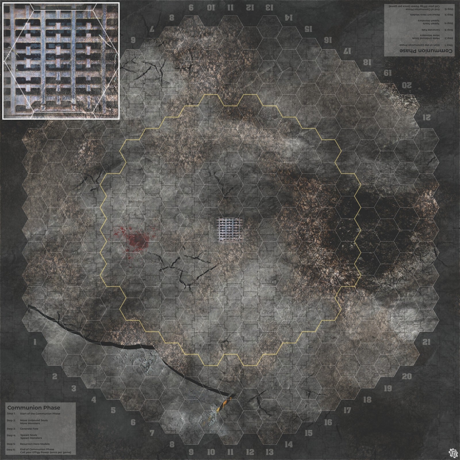 Mats by Mars: Urban Strike Tabletop Wargaming Play Mat