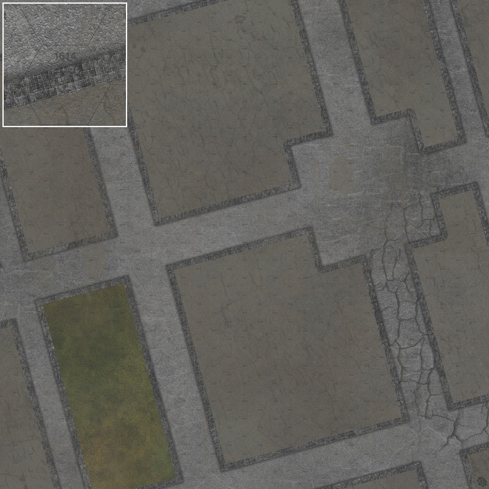 Streets of Conflict 8mm scale Tabletop Wargaming Play Mat