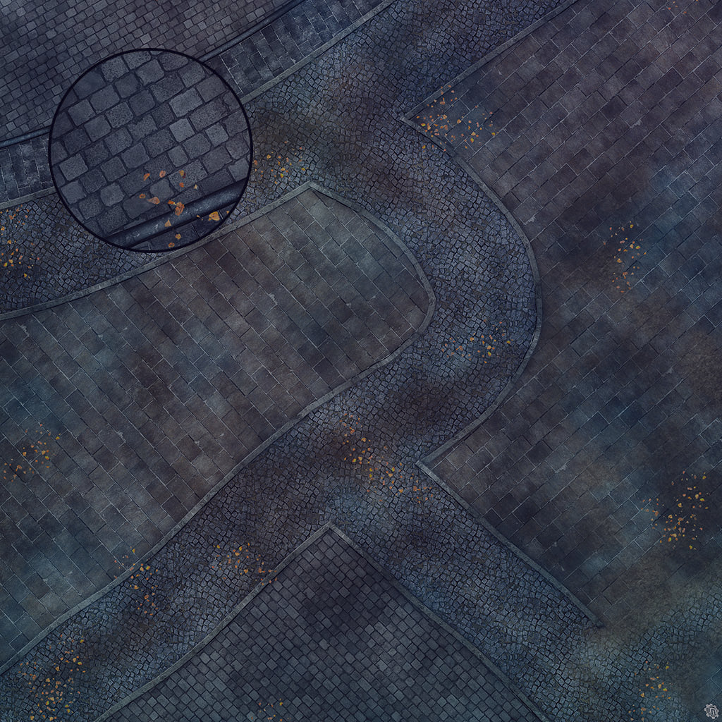 Mats by Mars: London Fog Tabletop Wargaming Play Mat