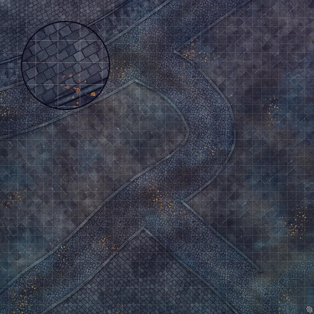 Mats by Mars: London Fog Tabletop Wargaming Play Mat