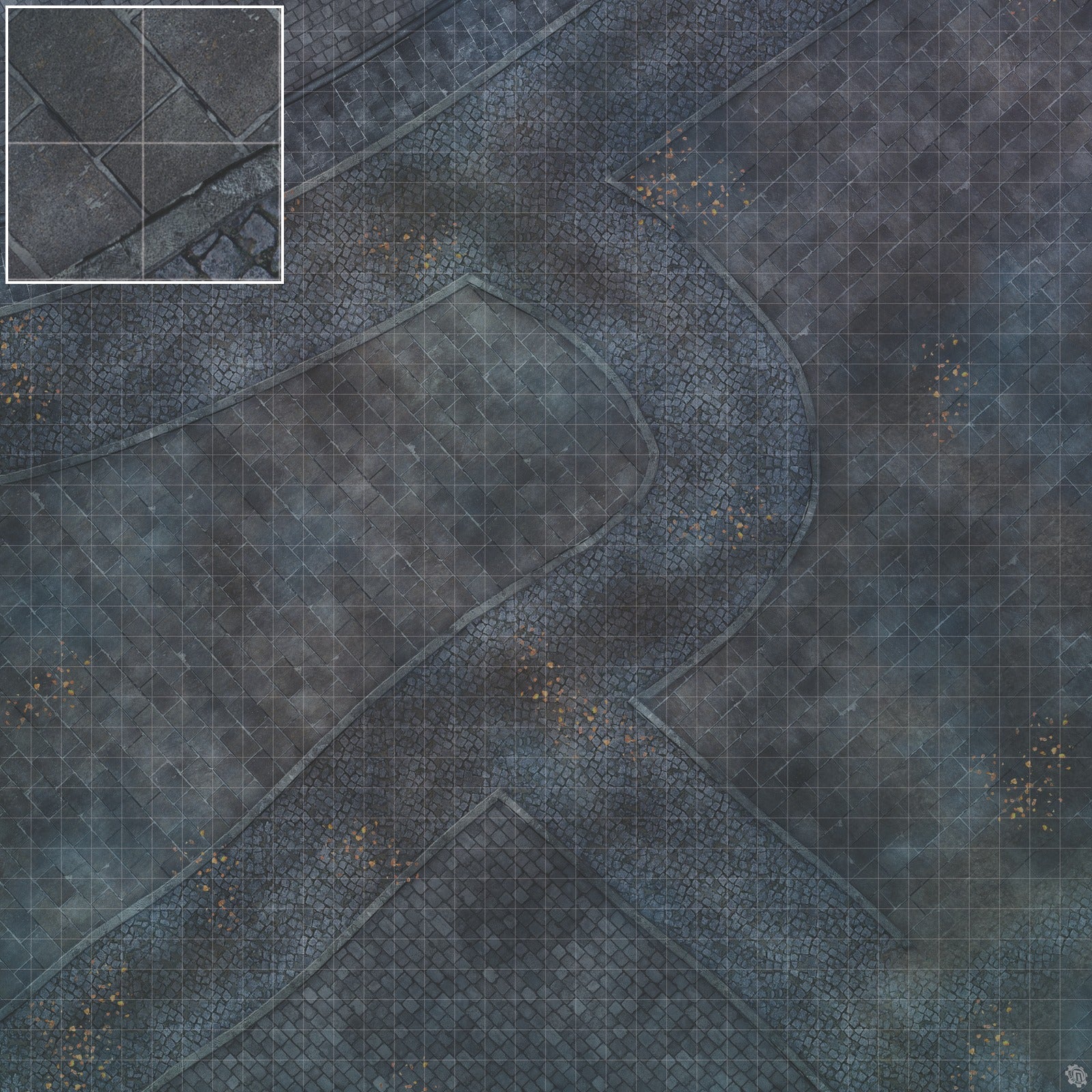 Mats by Mars: London Fog Tabletop Wargaming Play Mat