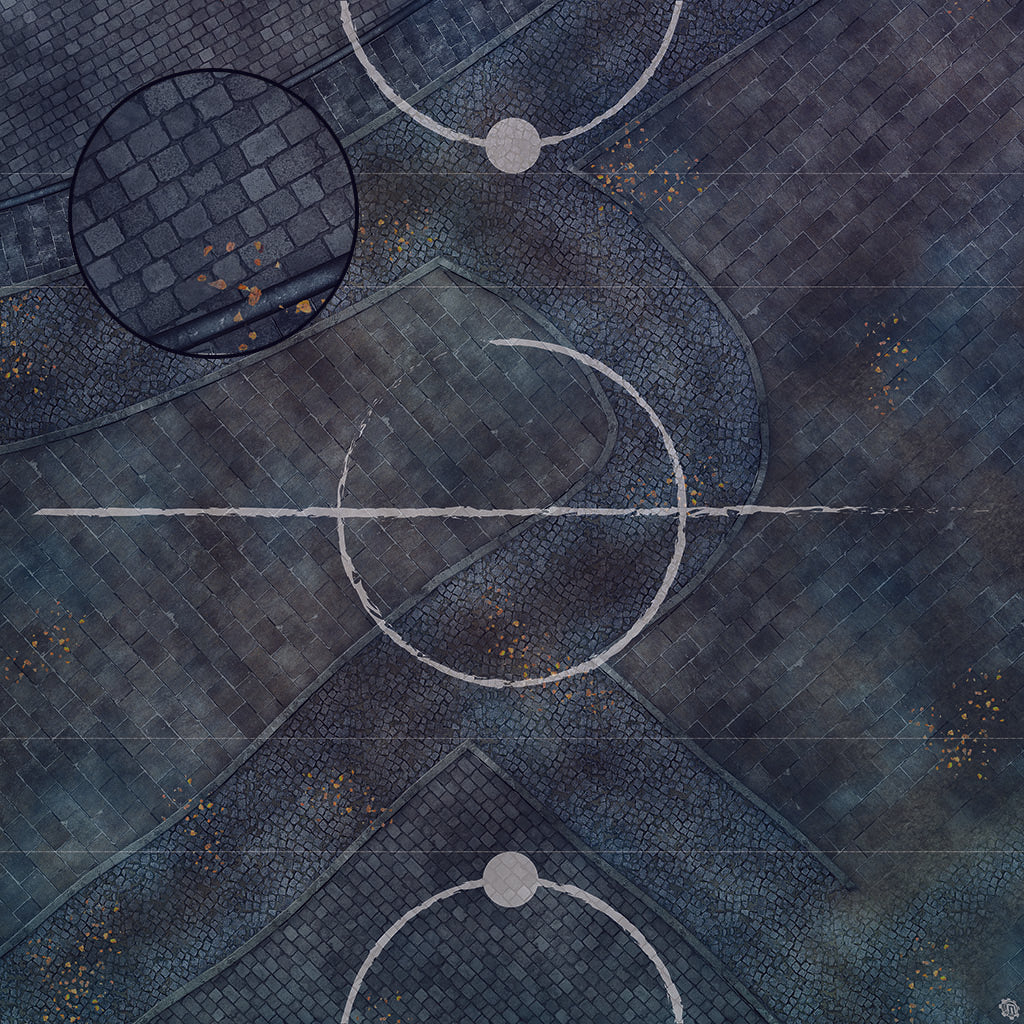 Mats by Mars: London Fog Tabletop Wargaming Play Mat