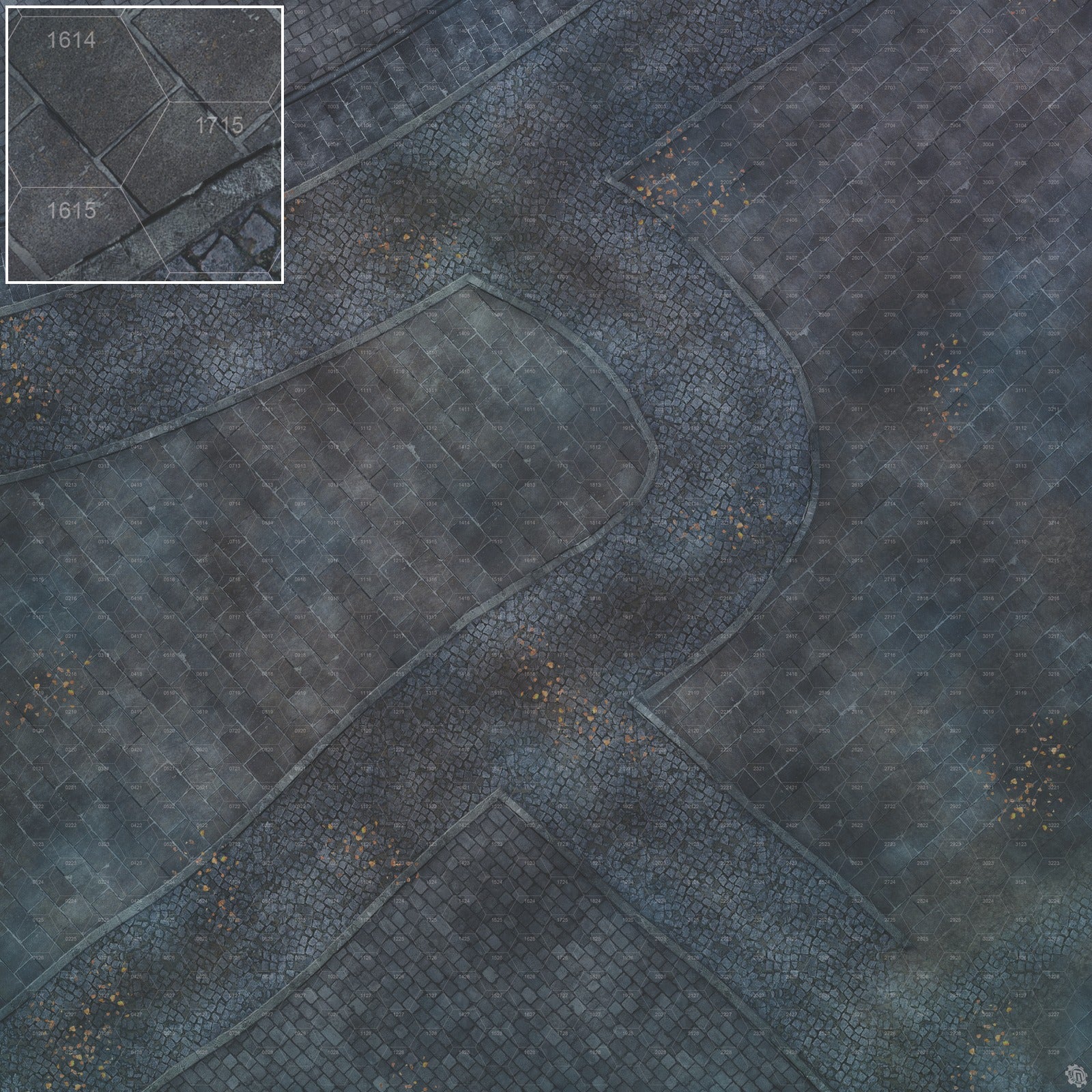 Mats by Mars: London Fog Tabletop Wargaming Play Mat