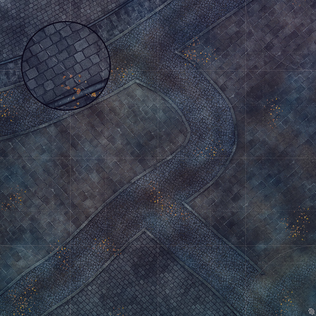 Mats by Mars: London Fog Tabletop Wargaming Play Mat