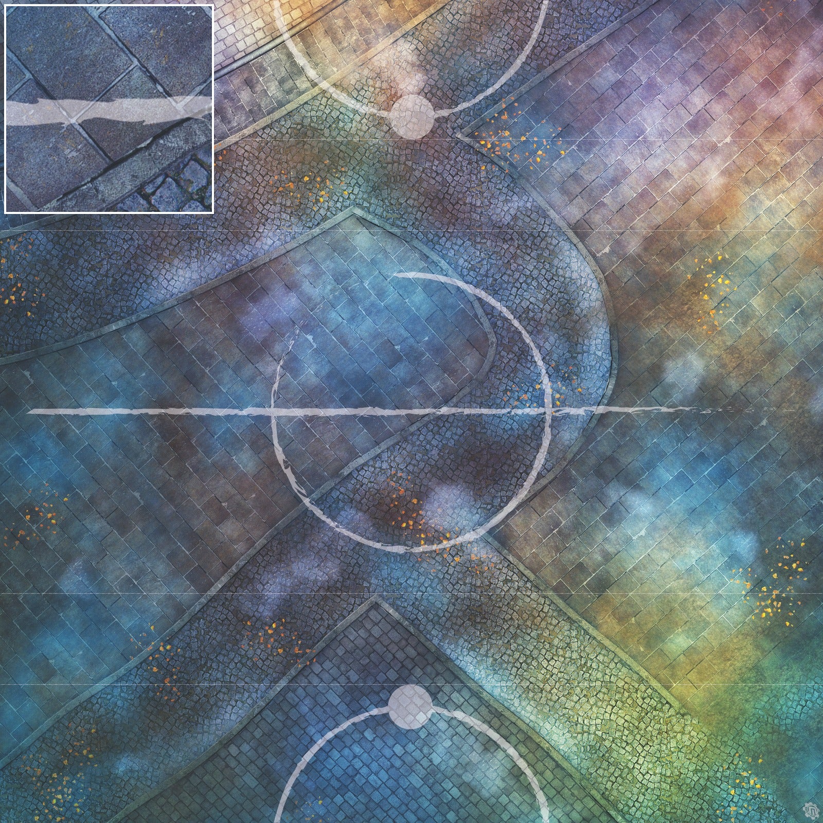 Mats by Mars: London Magic Tabletop Wargaming Play Mat