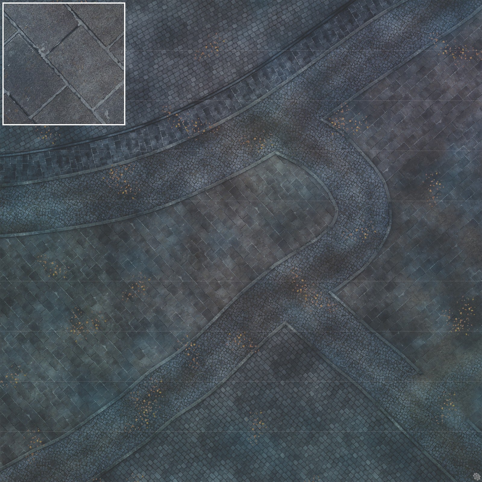 Mats by Mars: London Fog Tabletop Wargaming Play Mat