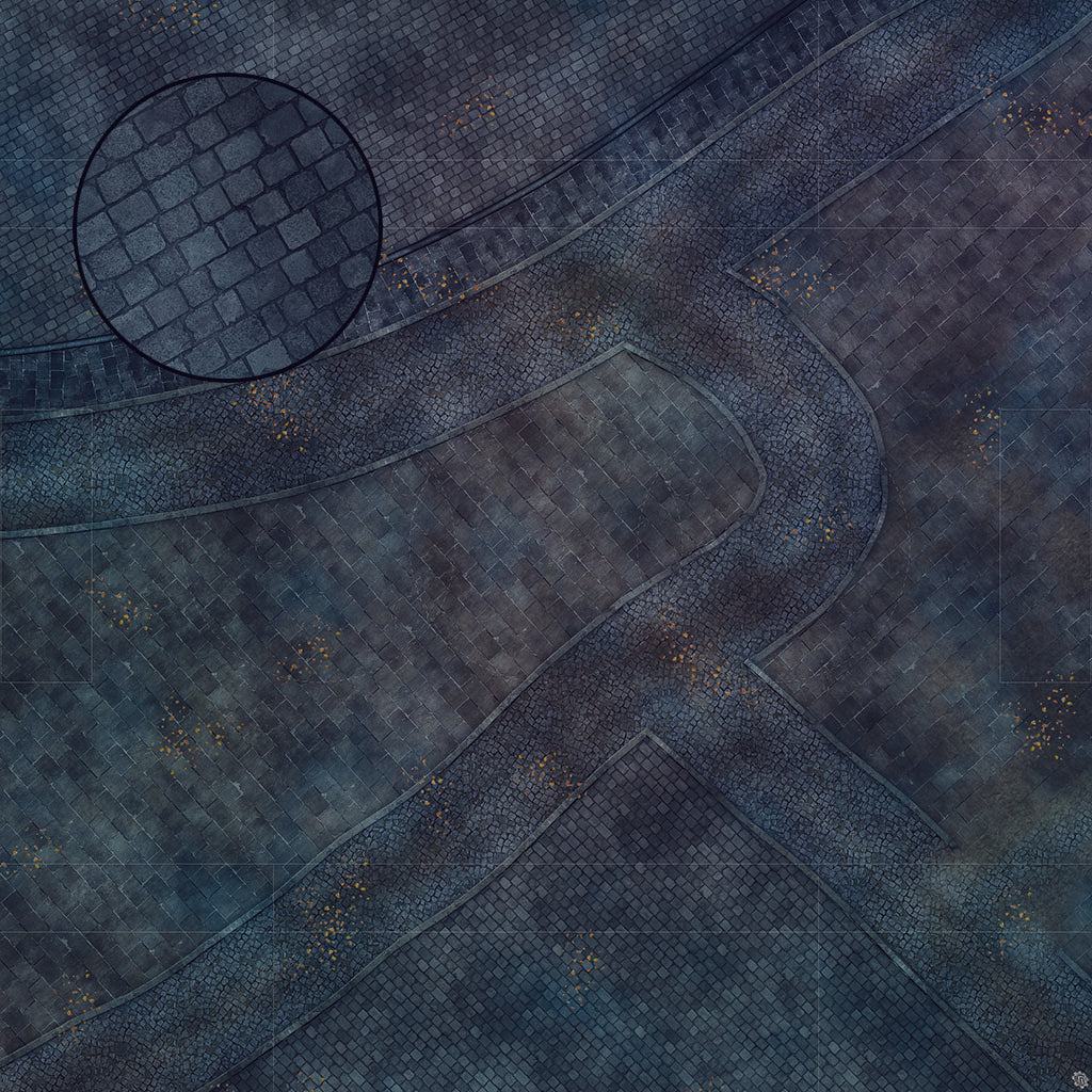 Mats by Mars: London Fog Tabletop Wargaming Play Mat