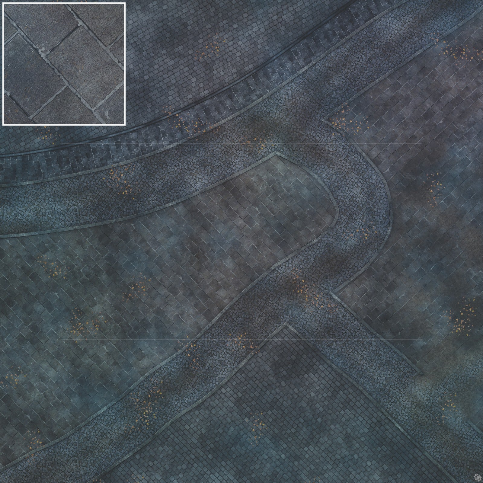 Mats by Mars: London Fog Tabletop Wargaming Play Mat