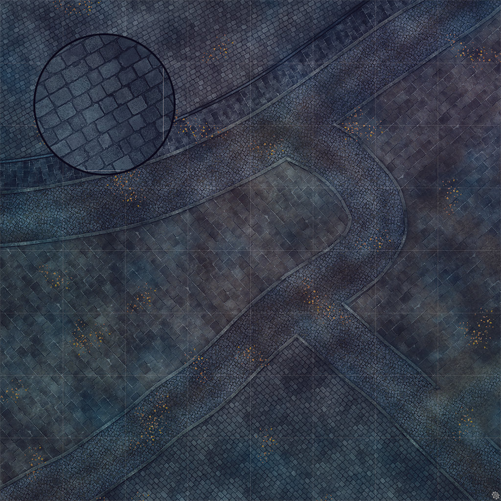 Mats by Mars: London Fog Tabletop Wargaming Play Mat