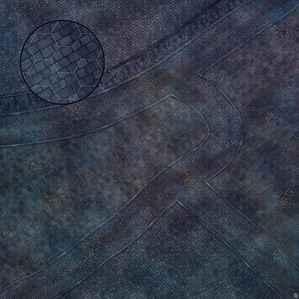 Mats by Mars: London Fog Tabletop Wargaming Play Mat