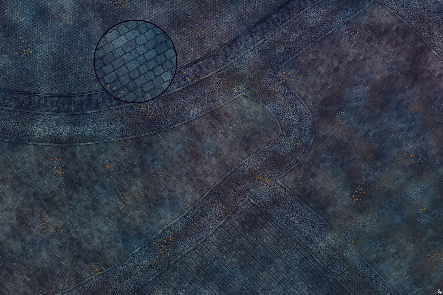 Mats by Mars: London Fog Tabletop Wargaming Play Mat