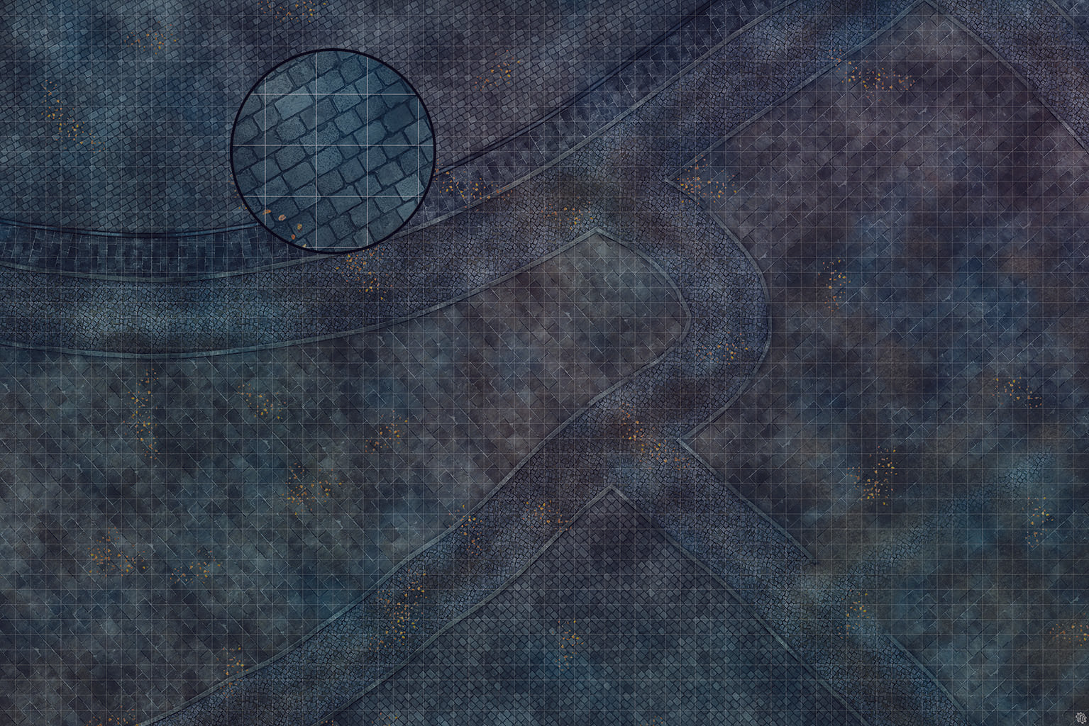 Mats by Mars: London Fog Tabletop Wargaming Play Mat