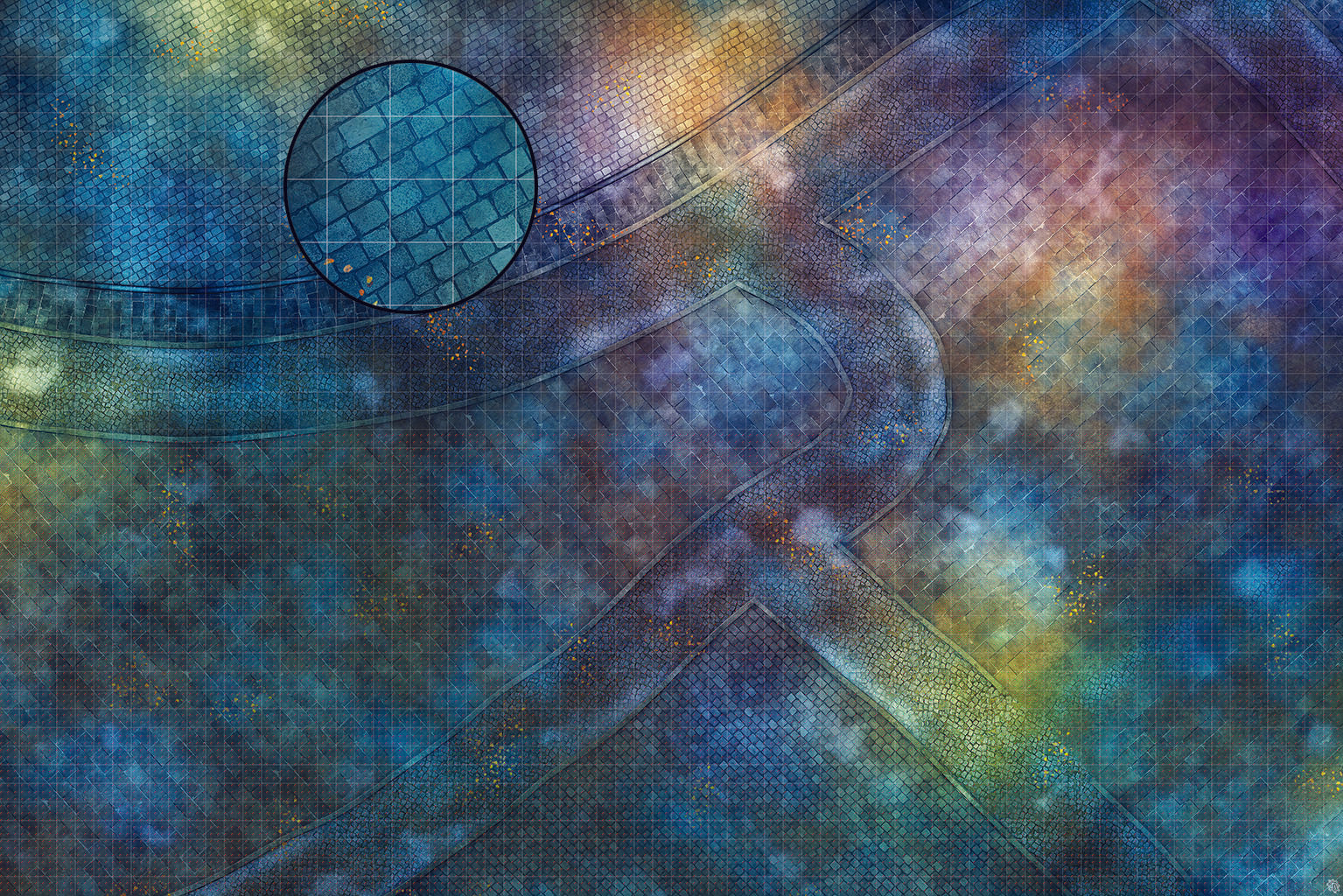 Mats by Mars: London Magic Tabletop Wargaming Play Mat