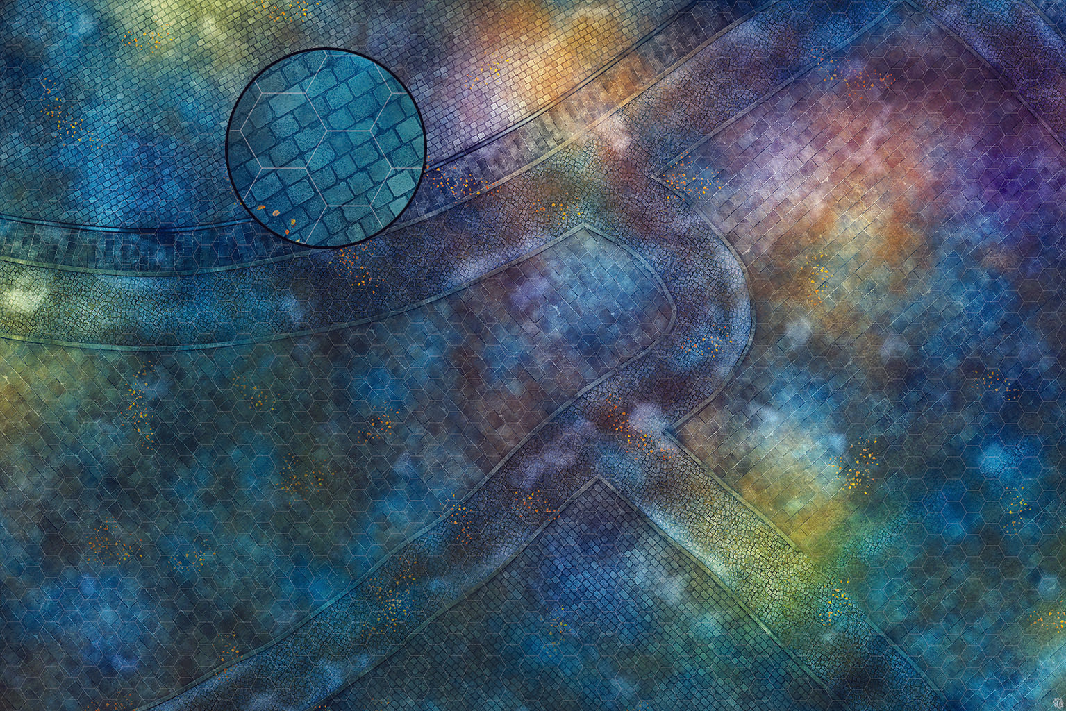 Mats by Mars: London Magic Tabletop Wargaming Play Mat
