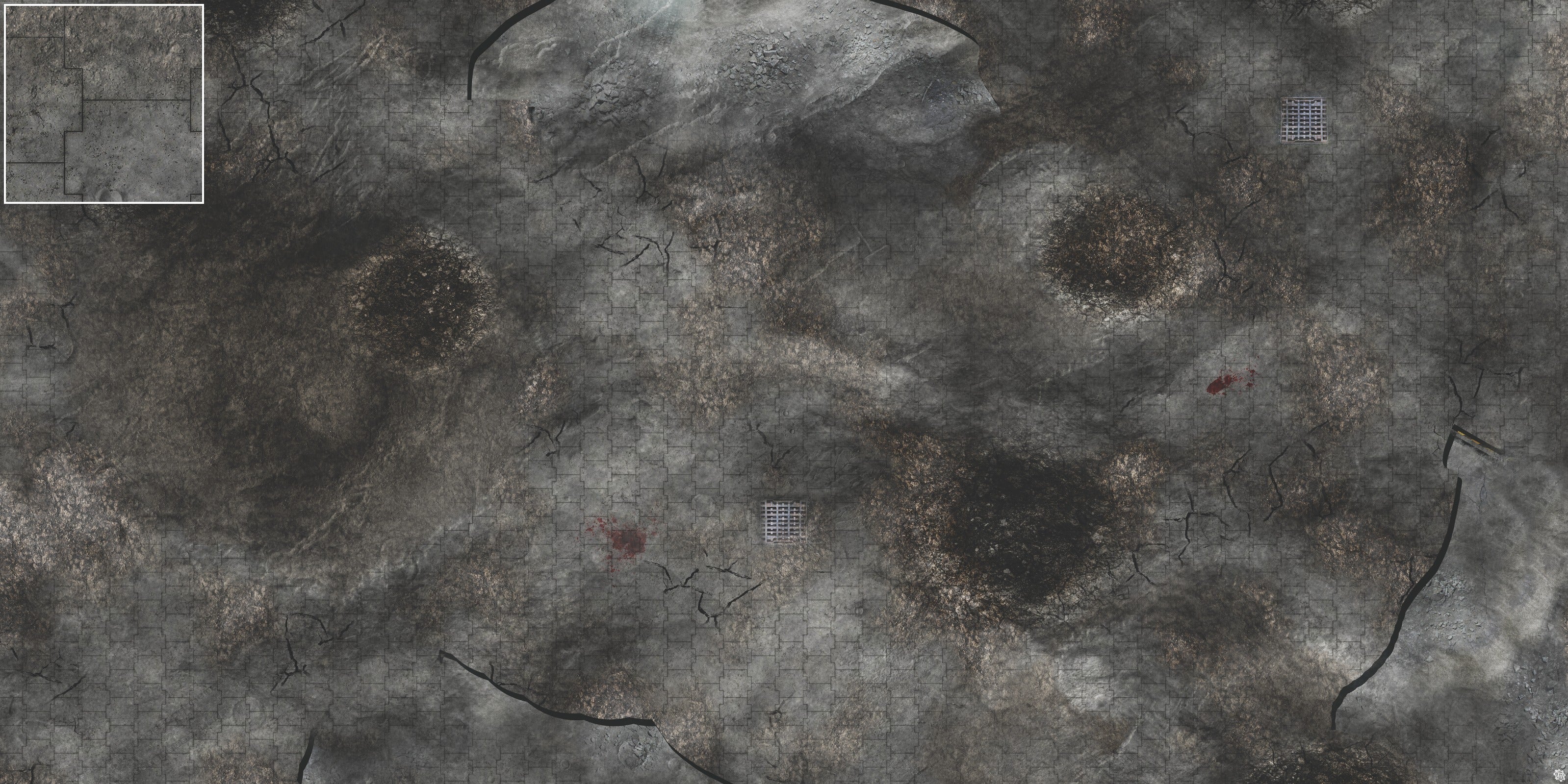 Mats by Mars: Urban Strike Tabletop Wargaming Play Mat