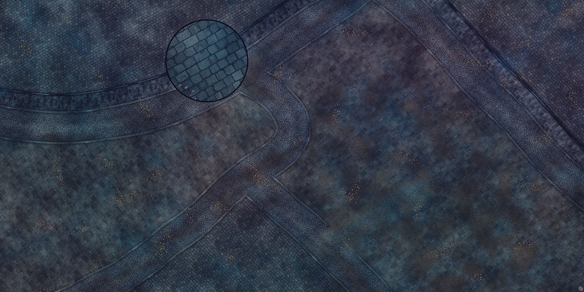 Mats by Mars: London Fog Tabletop Wargaming Play Mat