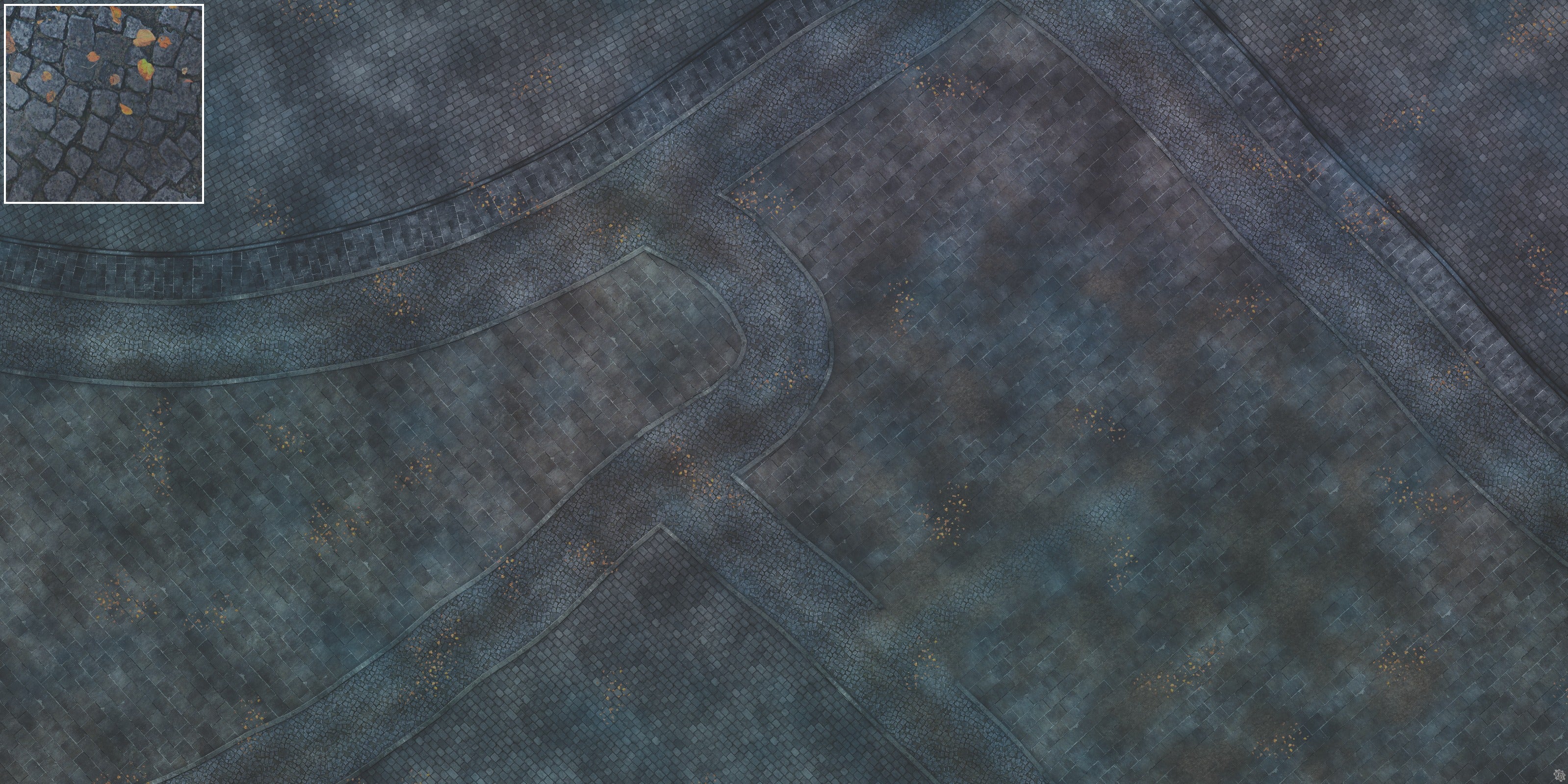 Mats by Mars: London Fog Tabletop Wargaming Play Mat