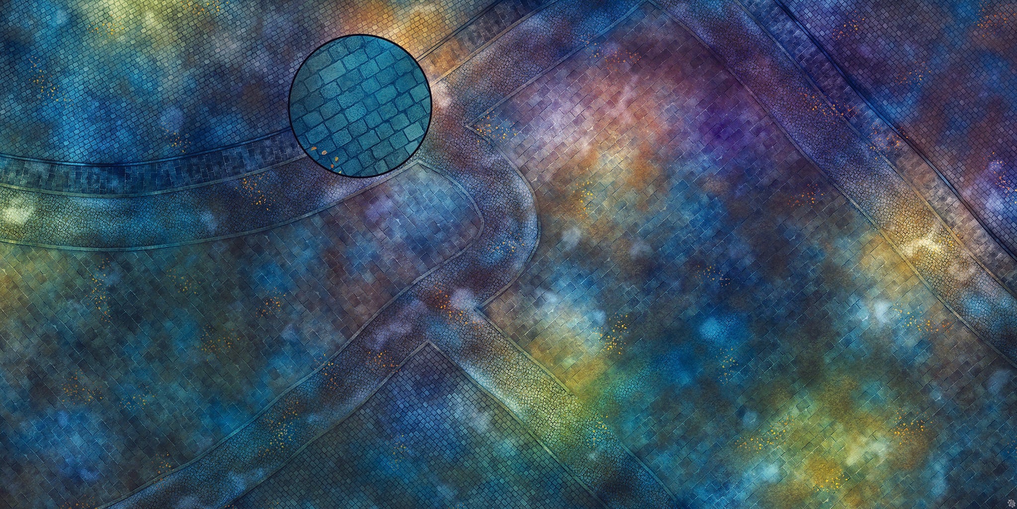 Mats by Mars: London Magic Tabletop Wargaming Play Mat