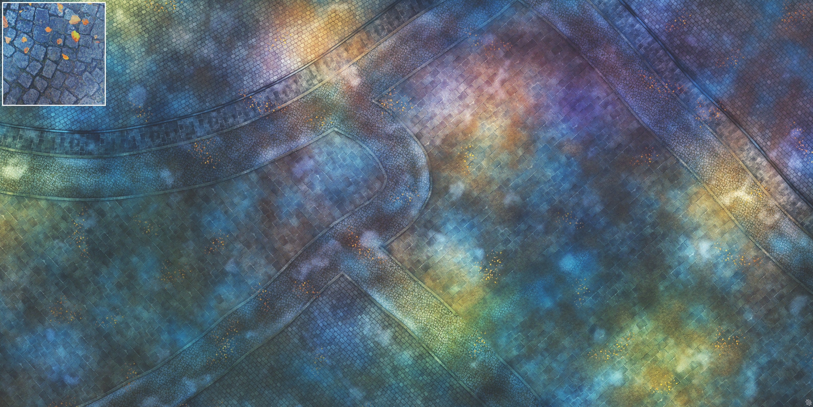 Mats by Mars: London Magic Tabletop Wargaming Play Mat