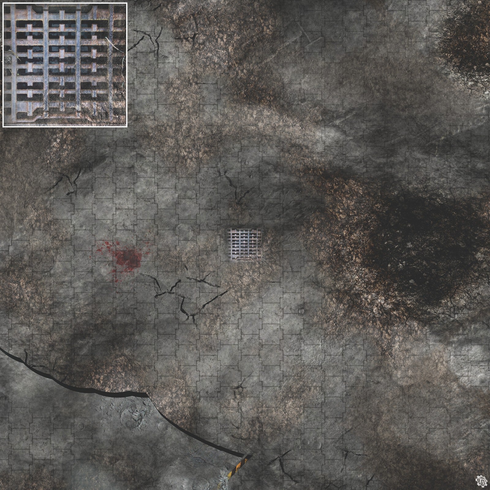 Mats by Mars: Urban Strike Tabletop Wargaming Play Mat