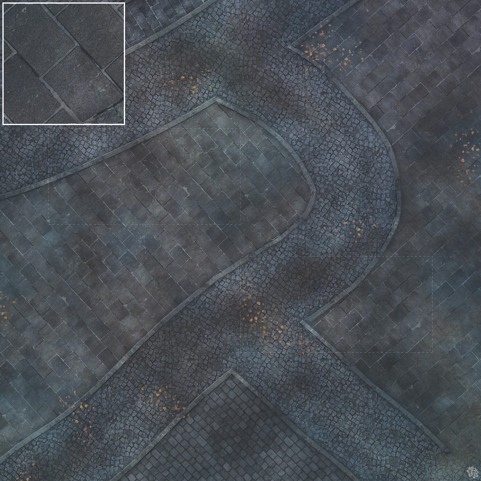 Mats by Mars: London Fog Tabletop Wargaming Play Mat