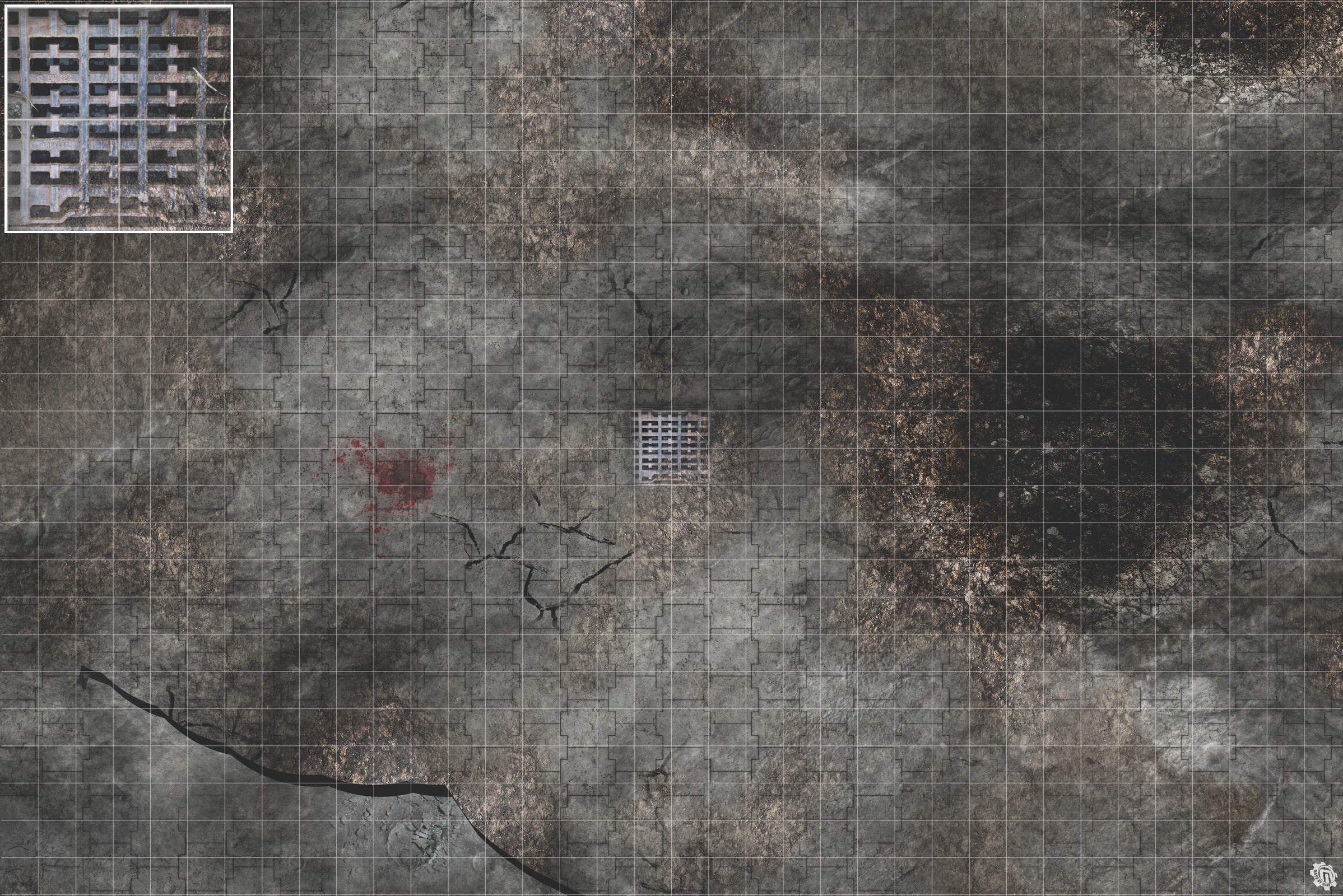 Mats by Mars: Urban Strike Tabletop Wargaming Play Mat