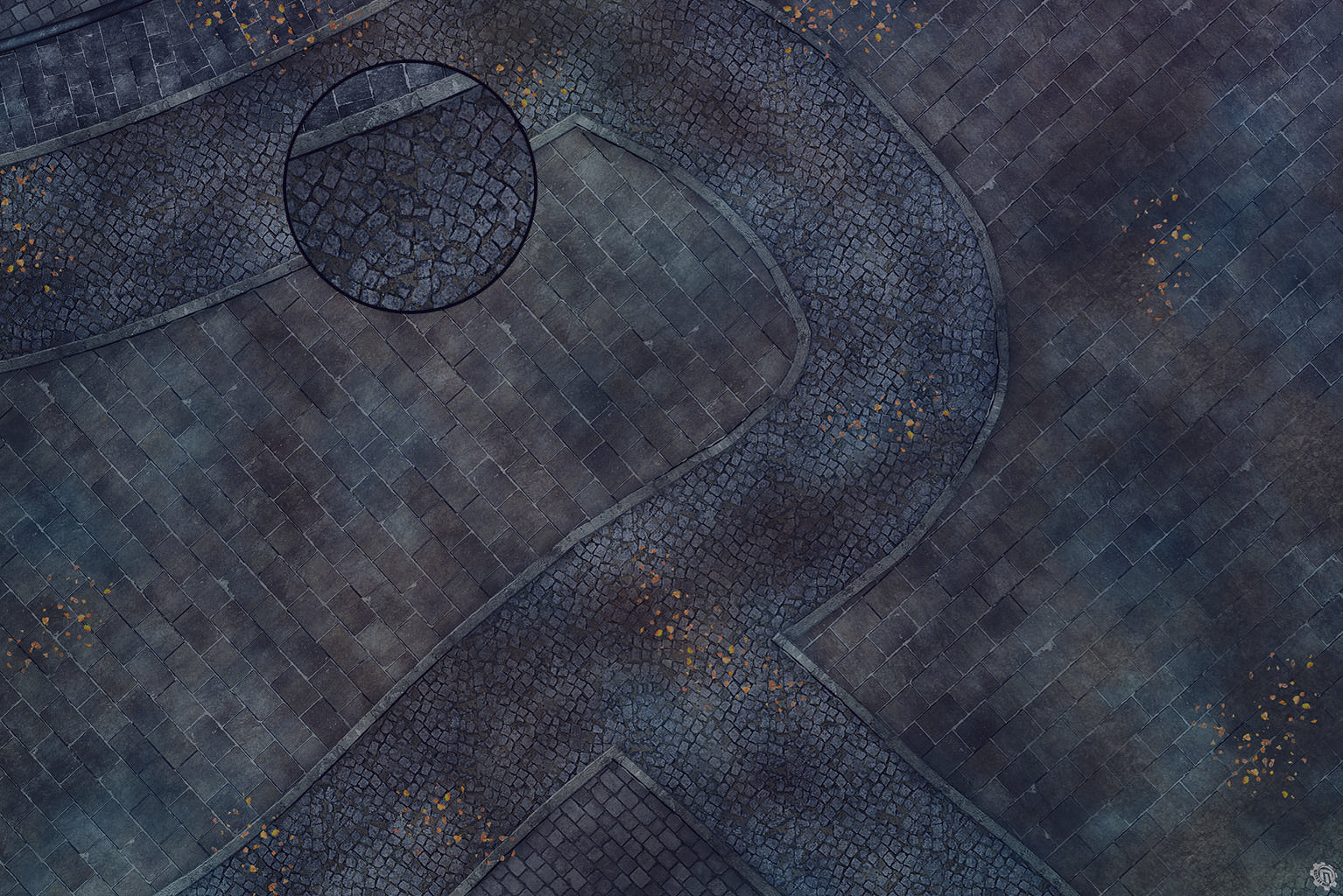 Mats by Mars: London Fog Tabletop Wargaming Play Mat