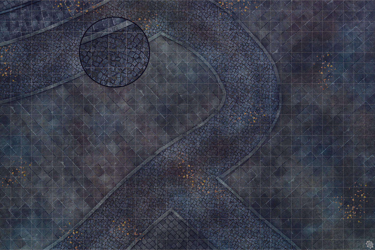 Mats by Mars: London Fog Tabletop Wargaming Play Mat