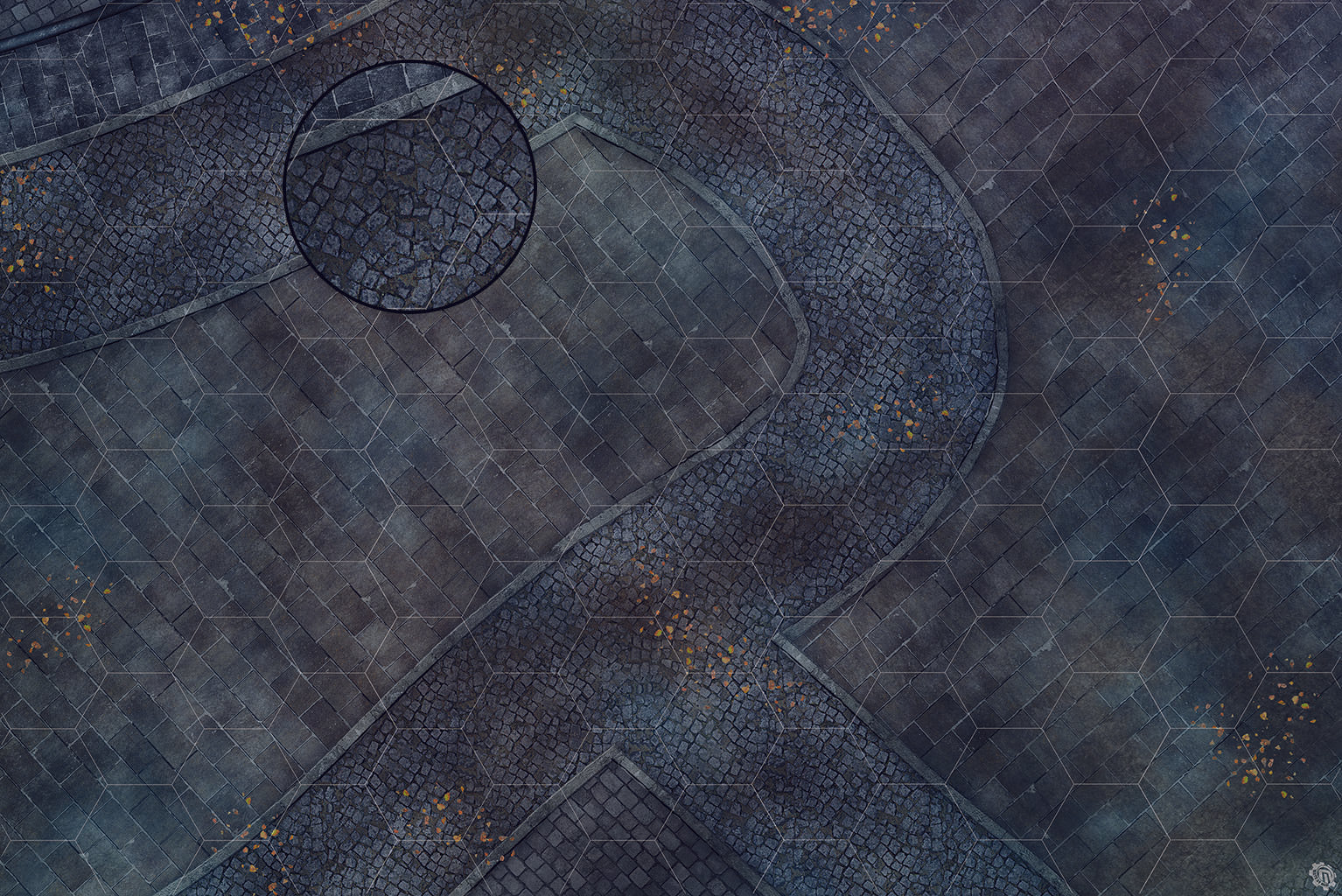 Mats by Mars: London Fog Tabletop Wargaming Play Mat