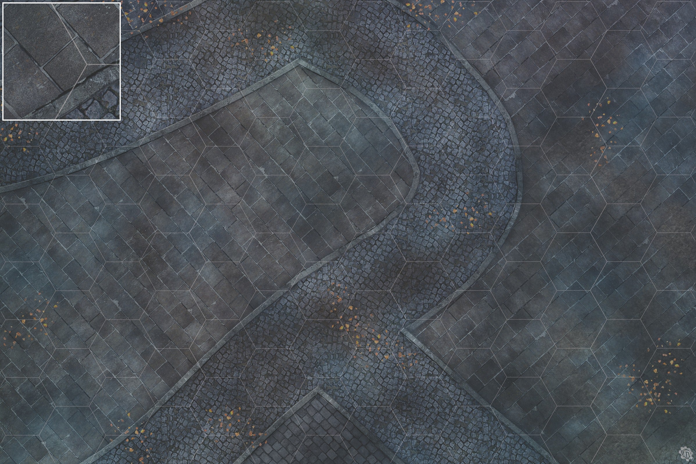 Mats by Mars: London Fog Tabletop Wargaming Play Mat
