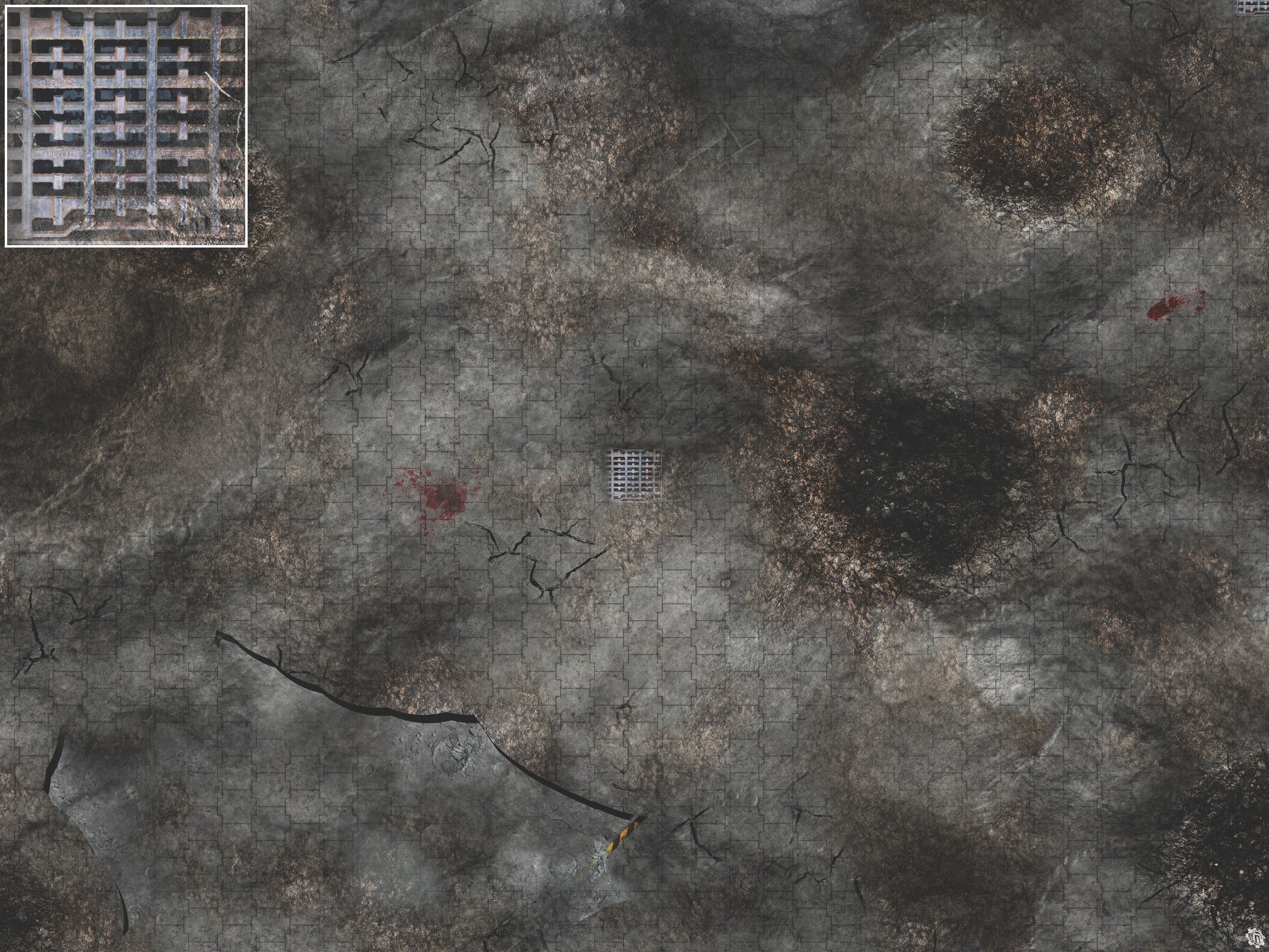 Mats by Mars: Urban Strike Tabletop Wargaming Play Mat