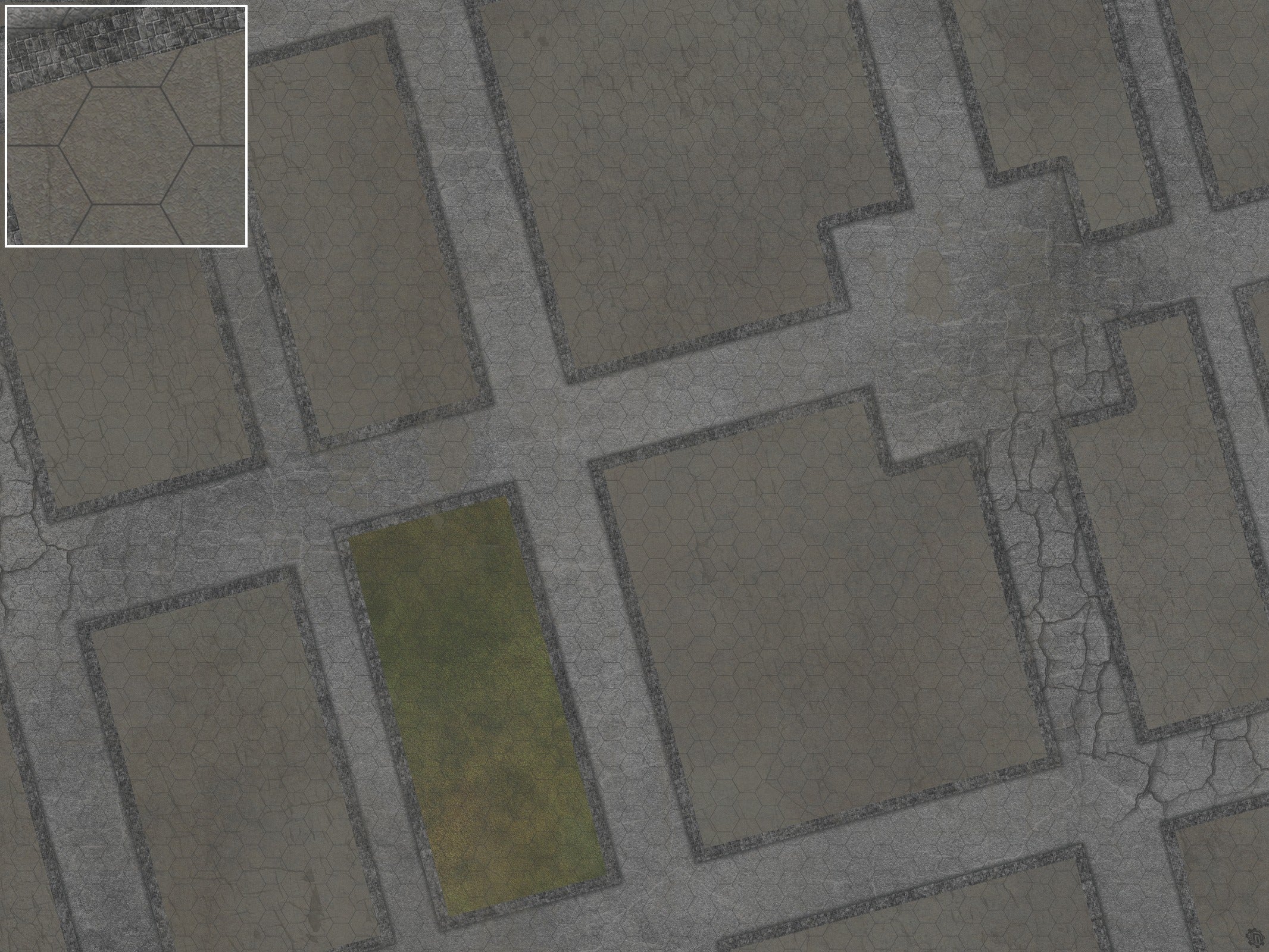 Streets of Conflict 8mm scale Tabletop Wargaming Play Mat