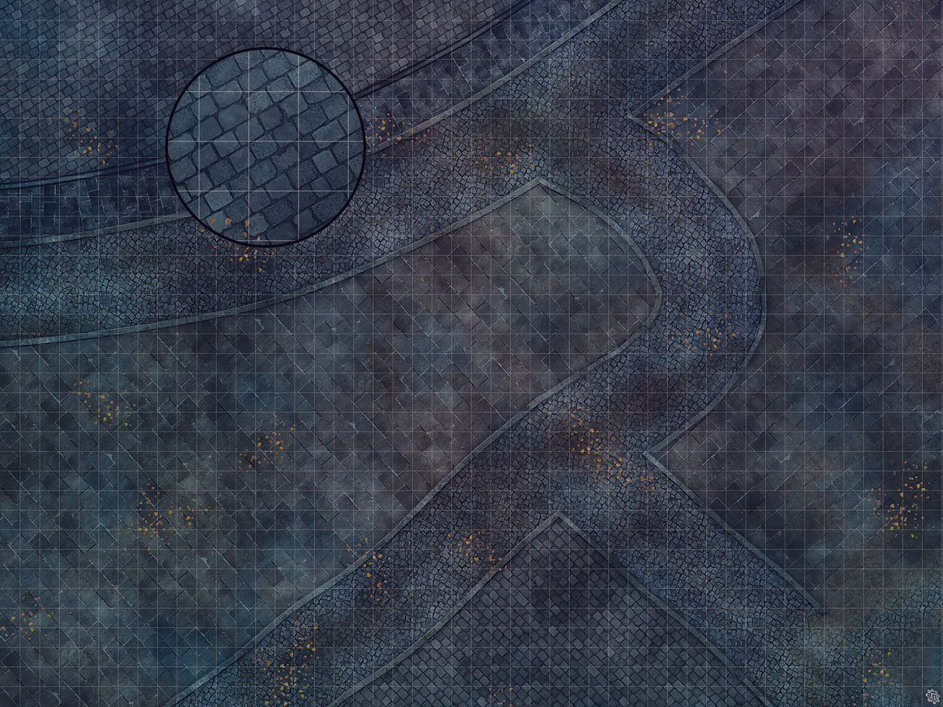 Mats by Mars: London Fog Tabletop Wargaming Play Mat