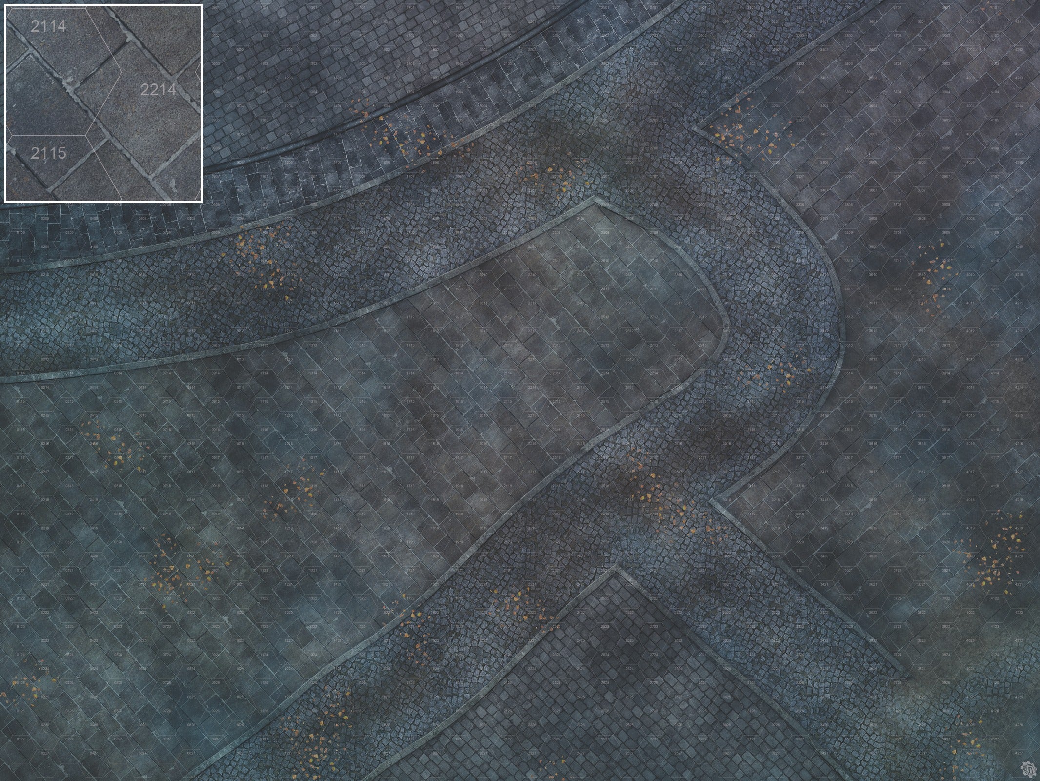 Mats by Mars: London Fog Tabletop Wargaming Play Mat