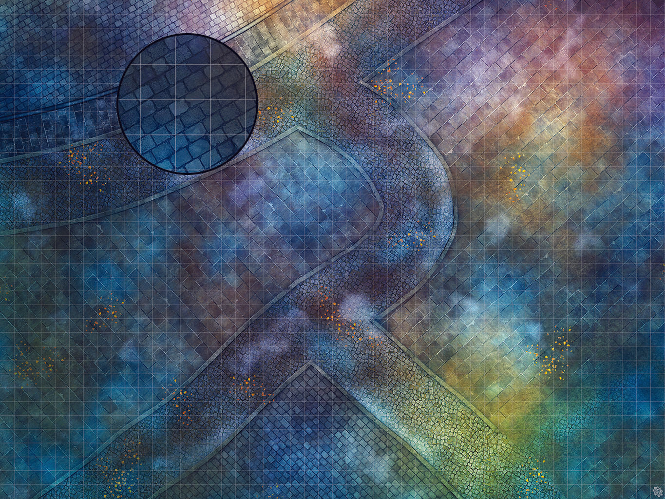 Mats by Mars: London Magic Tabletop Wargaming Play Mat