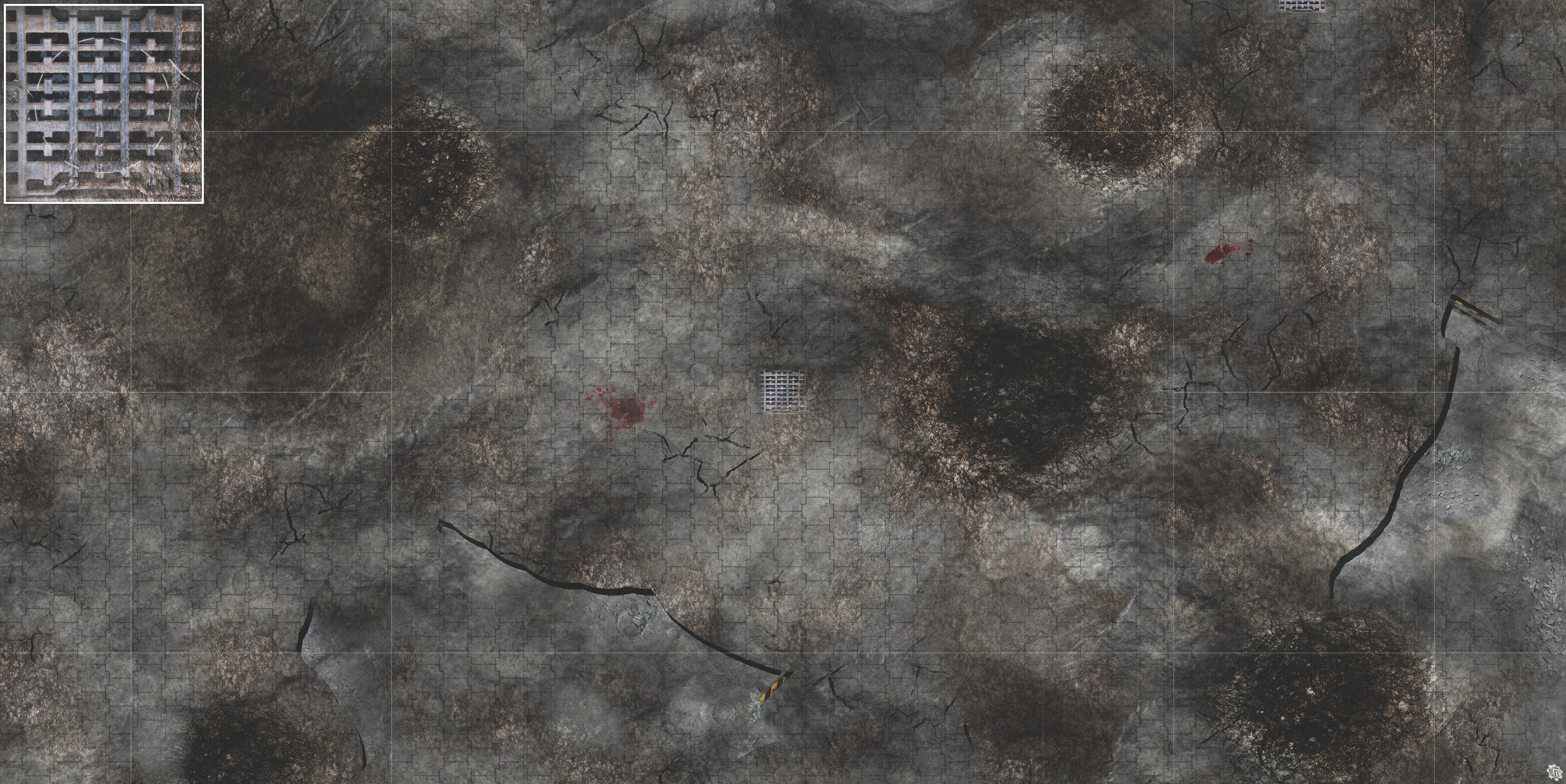 Mats by Mars: Urban Strike Tabletop Wargaming Play Mat