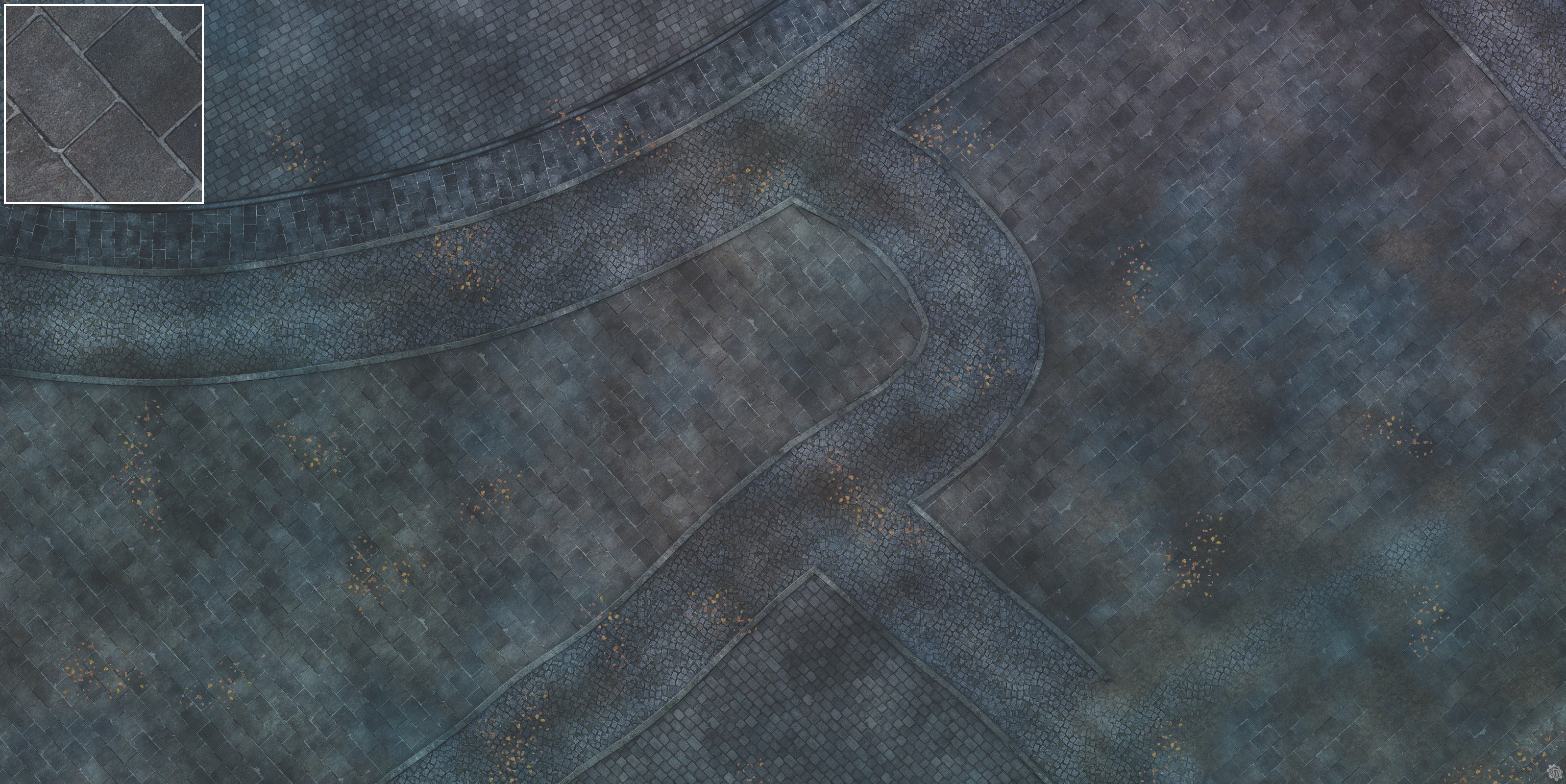 Mats by Mars: London Fog Tabletop Wargaming Play Mat