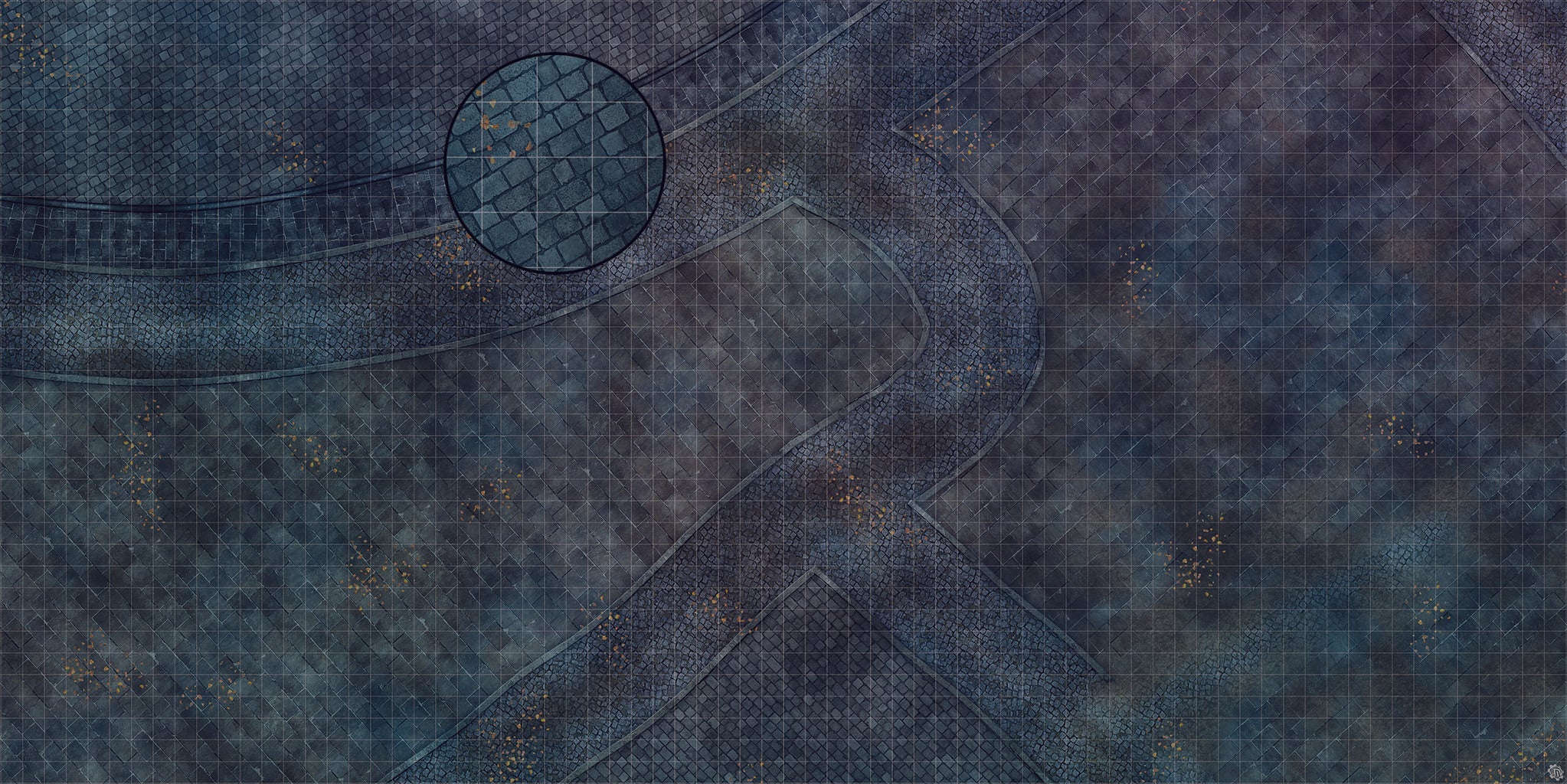 Mats by Mars: London Fog Tabletop Wargaming Play Mat