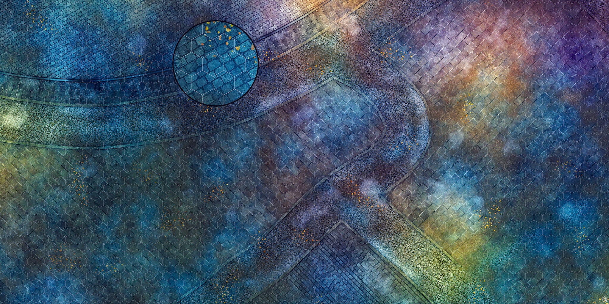 Mats by Mars: London Magic Tabletop Wargaming Play Mat