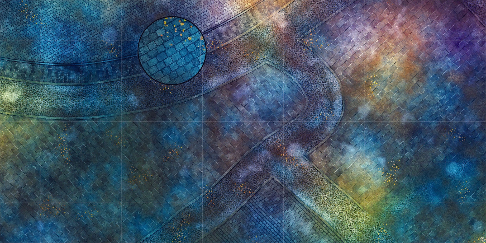 Mats by Mars: London Magic Tabletop Wargaming Play Mat