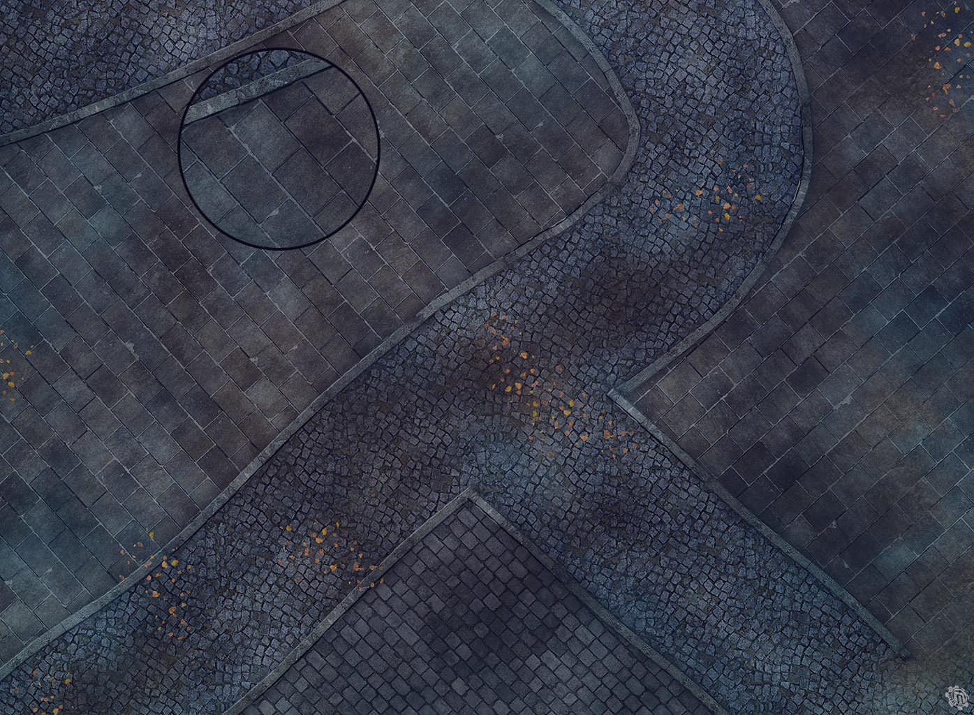 Mats by Mars: London Fog Tabletop Wargaming Play Mat