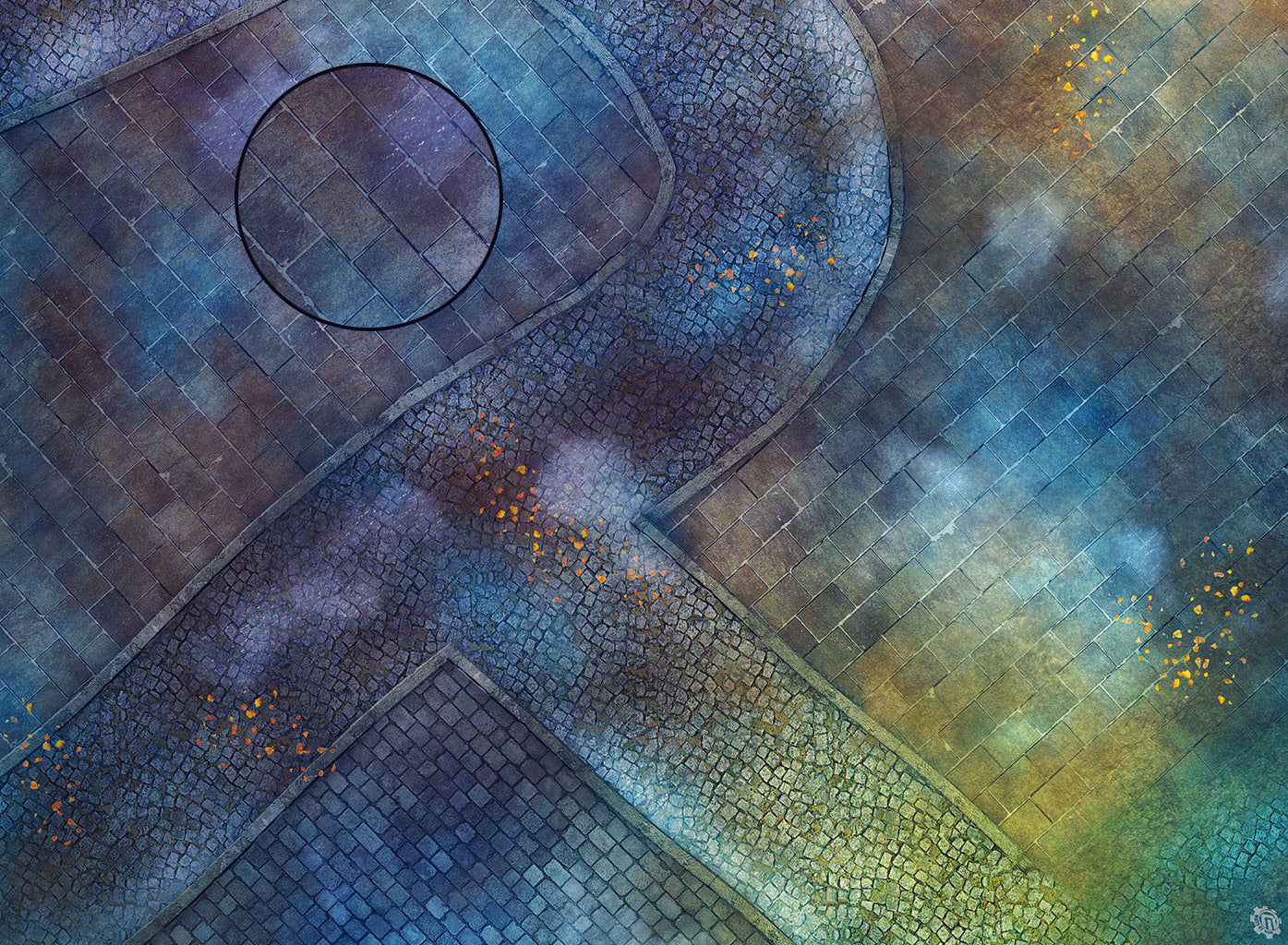 Mats by Mars: London Magic Tabletop Wargaming Play Mat