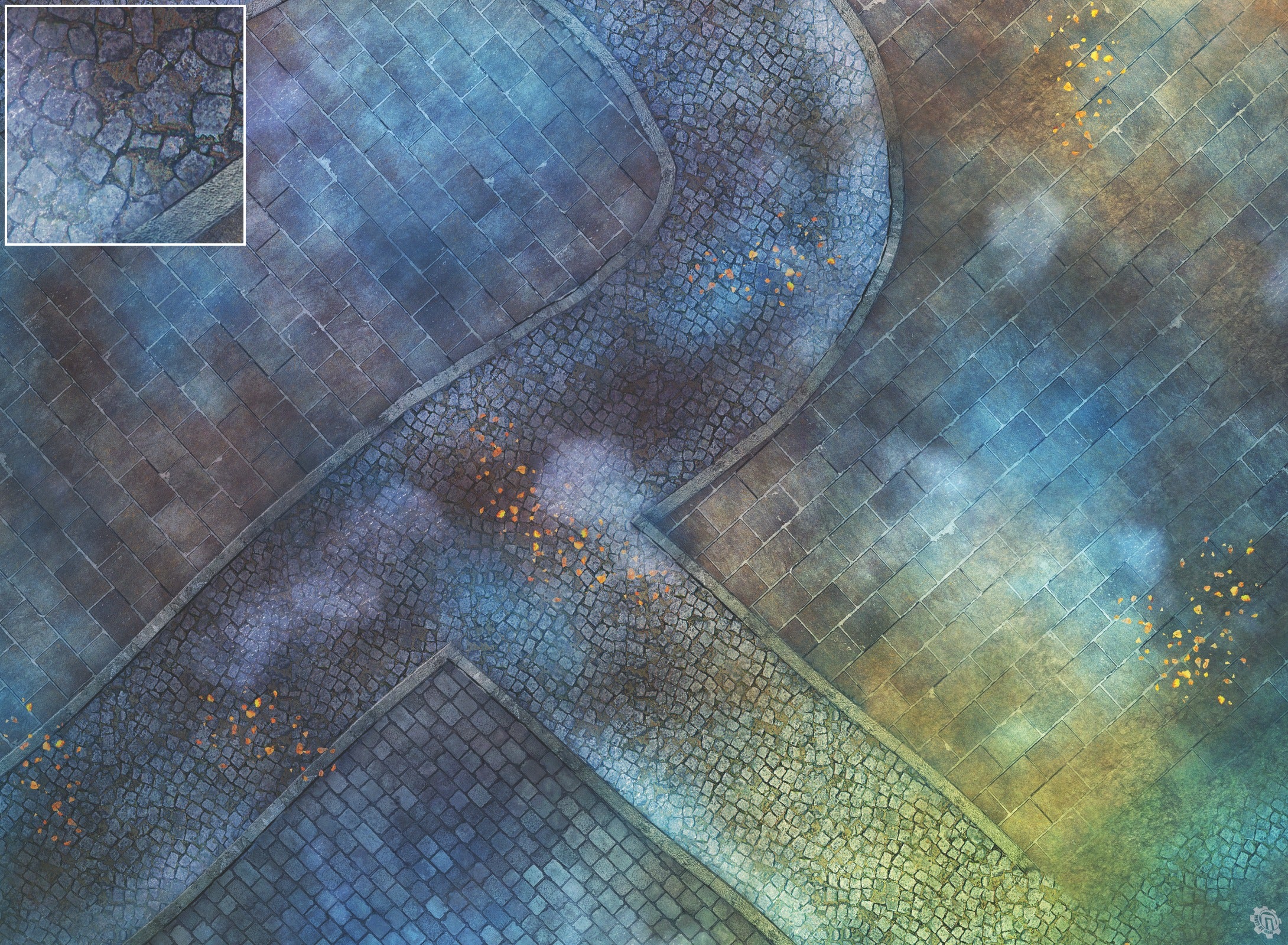 Mats by Mars: London Magic Tabletop Wargaming Play Mat