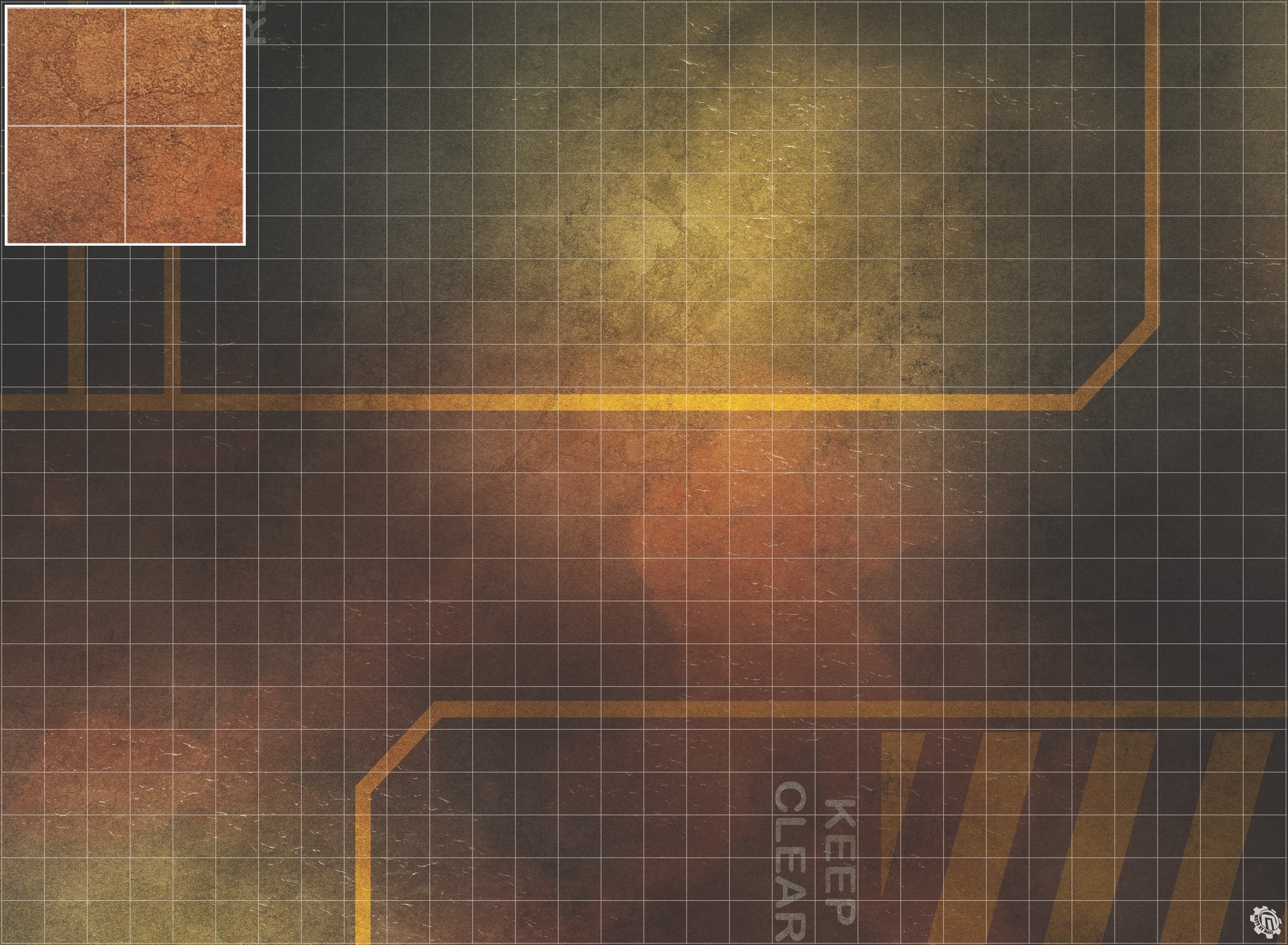 Mats by Mars: Restricted Zone Tabletop Wargaming Play Mat