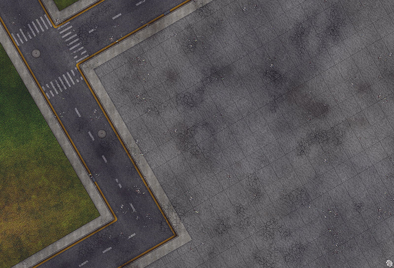 Mats by Mars: Park Avenue (Bend Rd) Tabletop Wargaming Play Mat