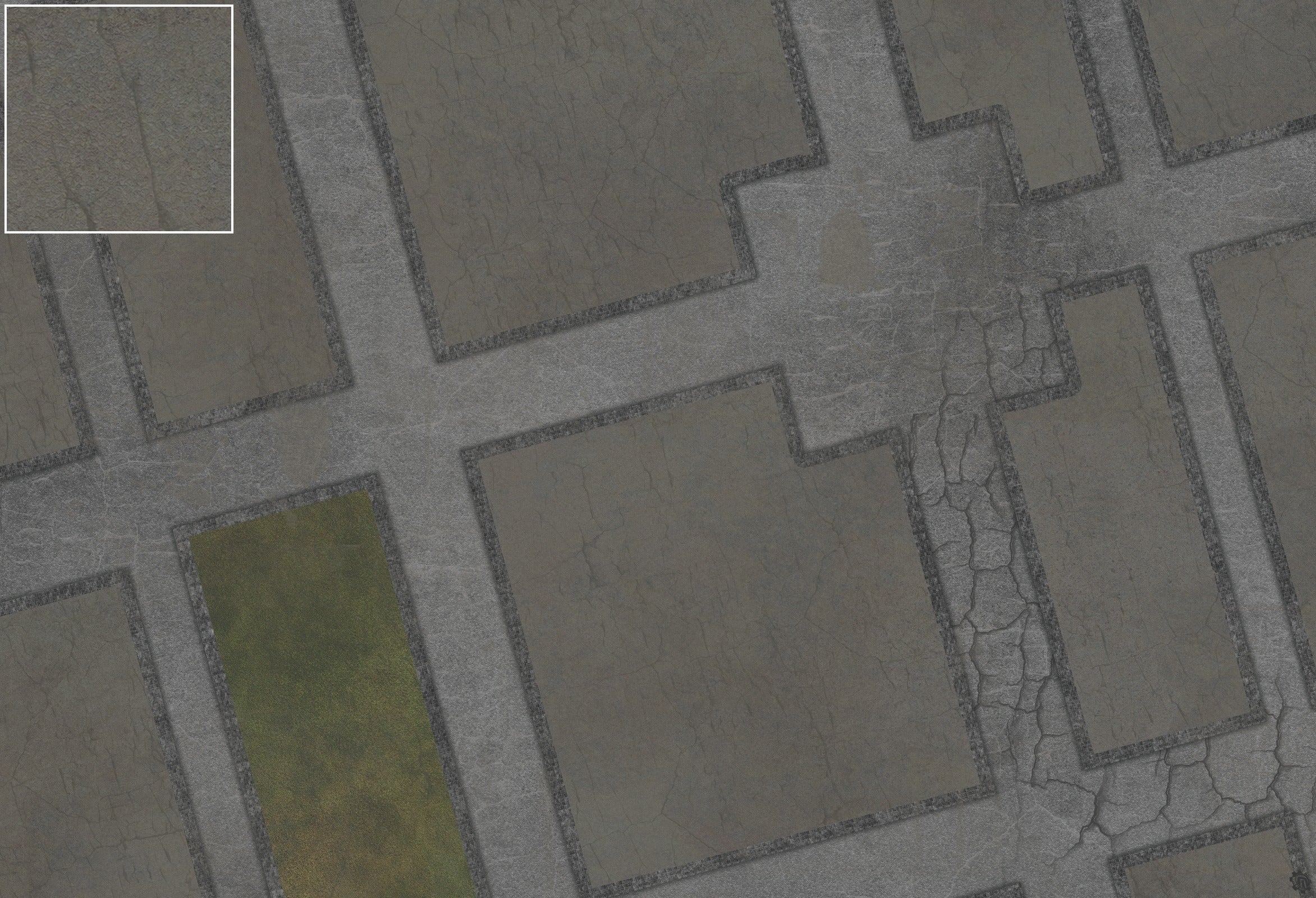 Streets of Conflict 8mm scale Tabletop Wargaming Play Mat