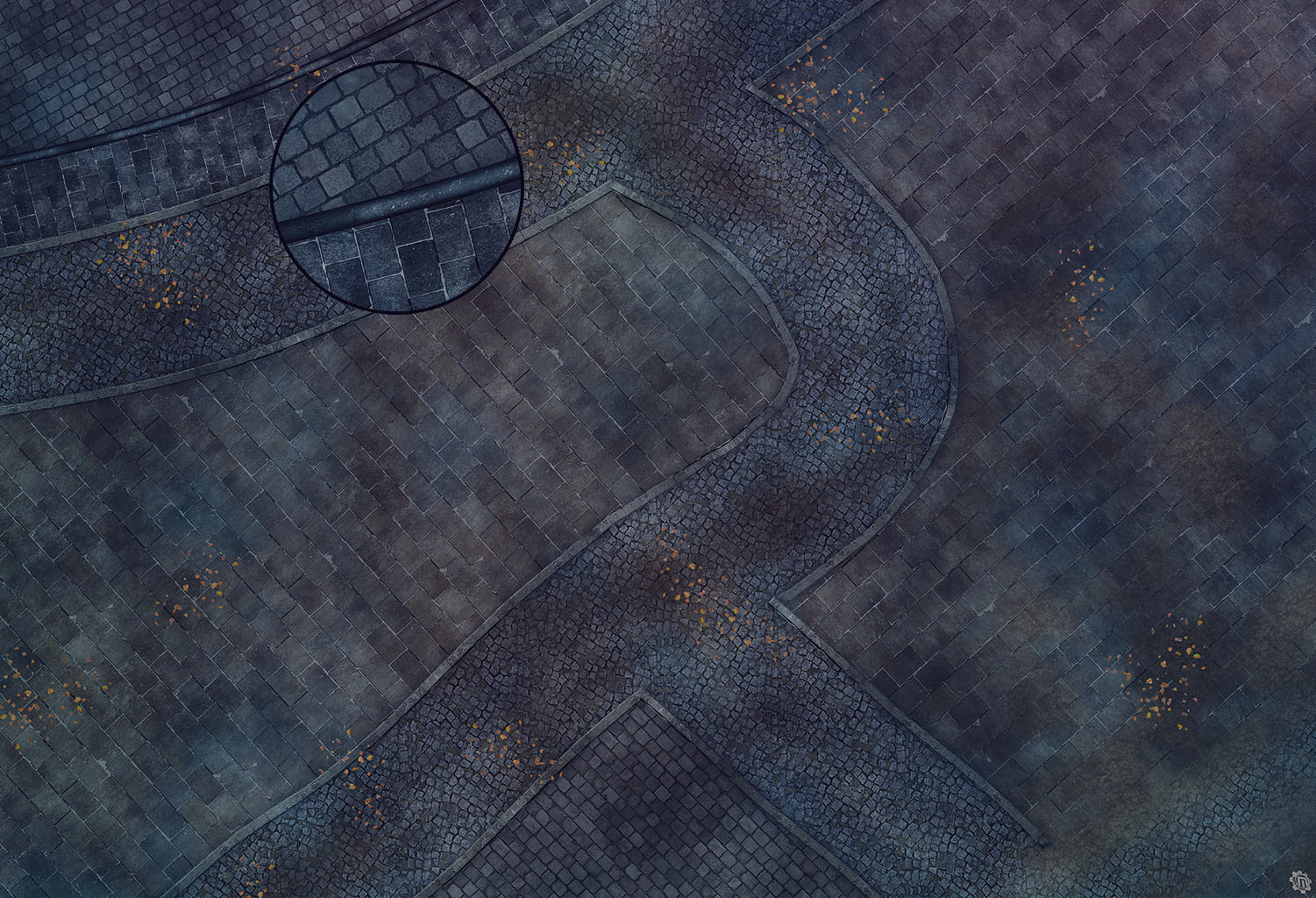 Mats by Mars: London Fog Tabletop Wargaming Play Mat