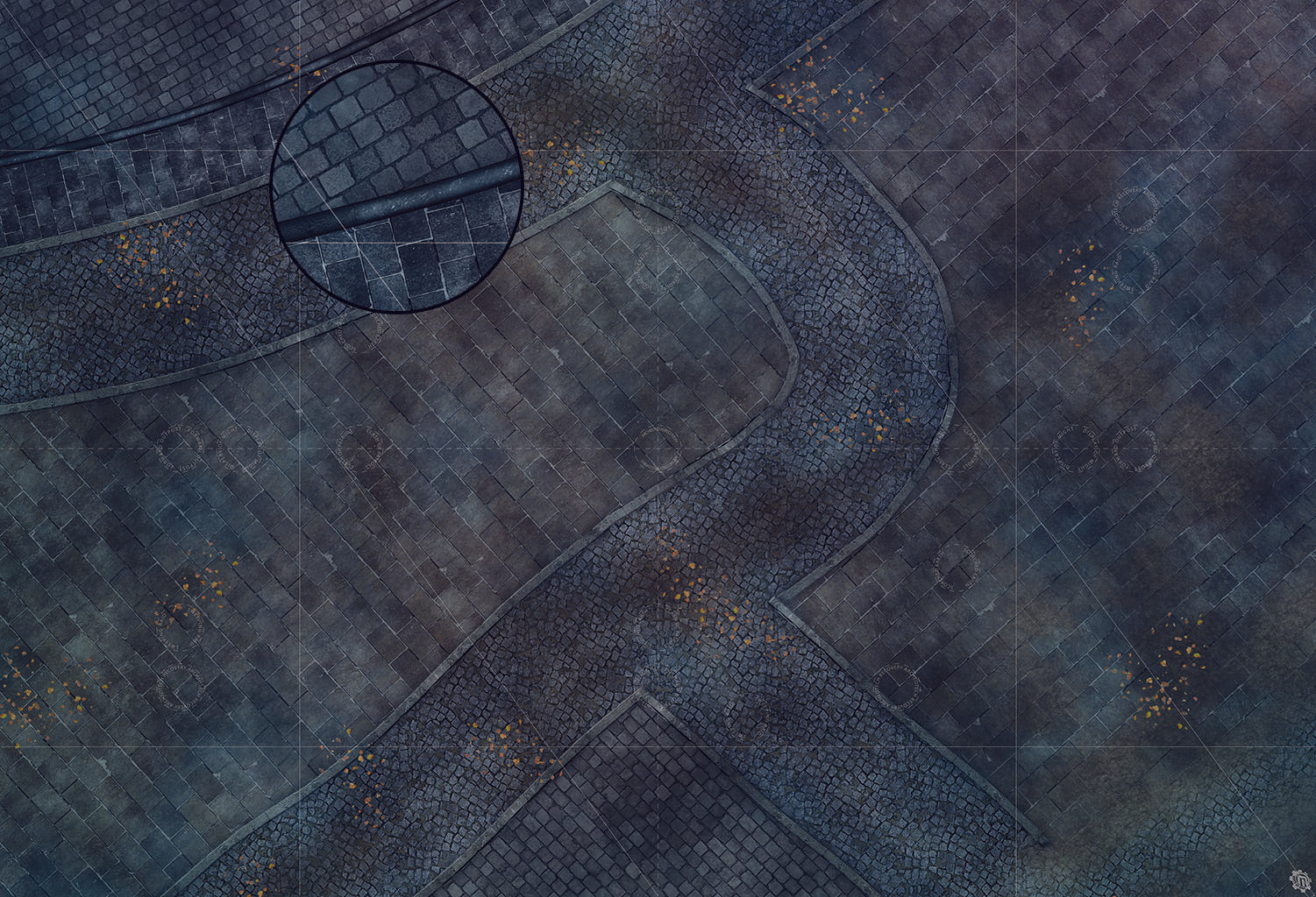 Mats by Mars: London Fog Tabletop Wargaming Play Mat